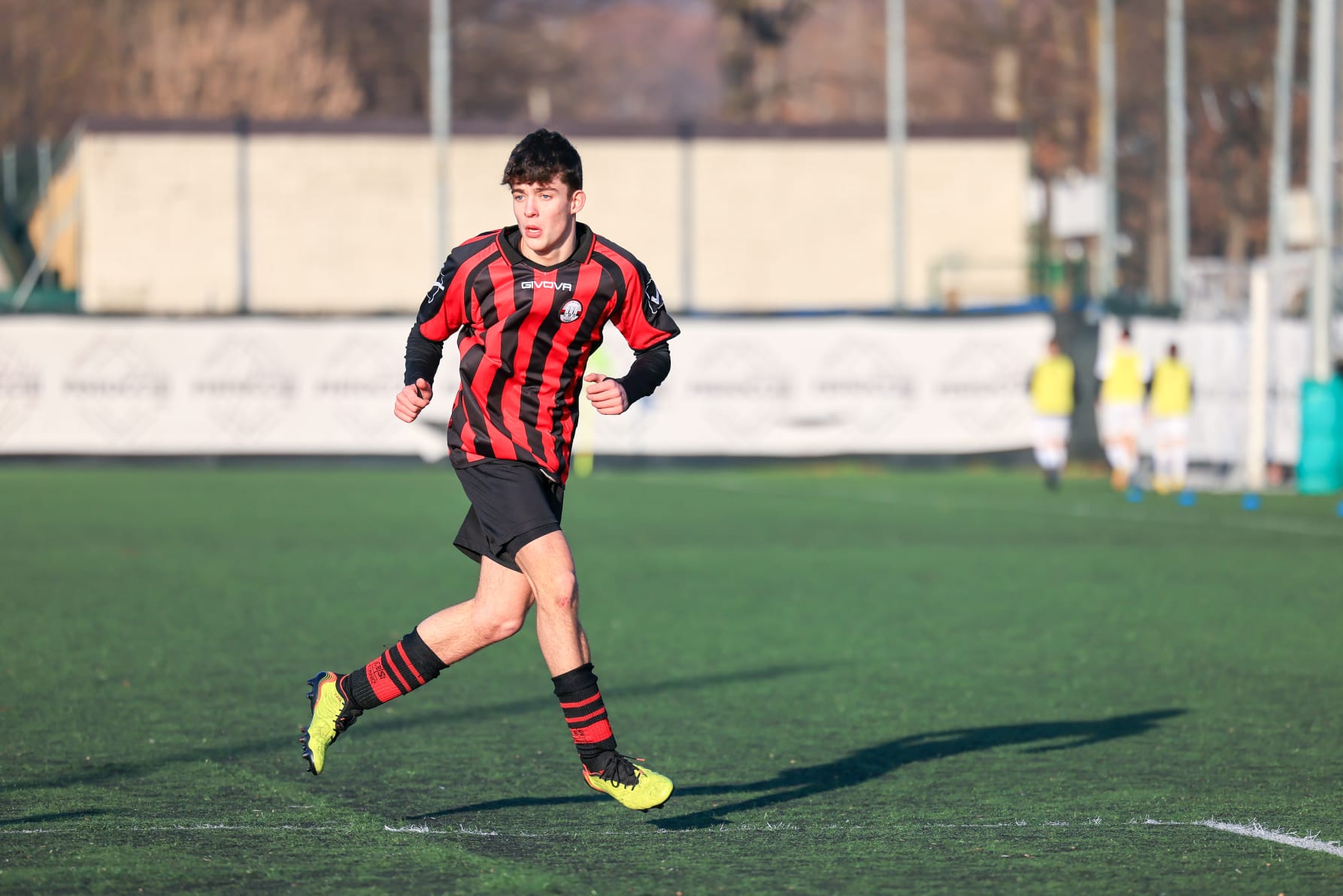 Niccolò Aimetti in azione