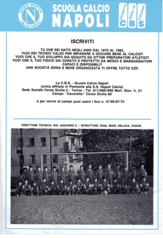 CBS SCUOLA CALCIO NAPOLI