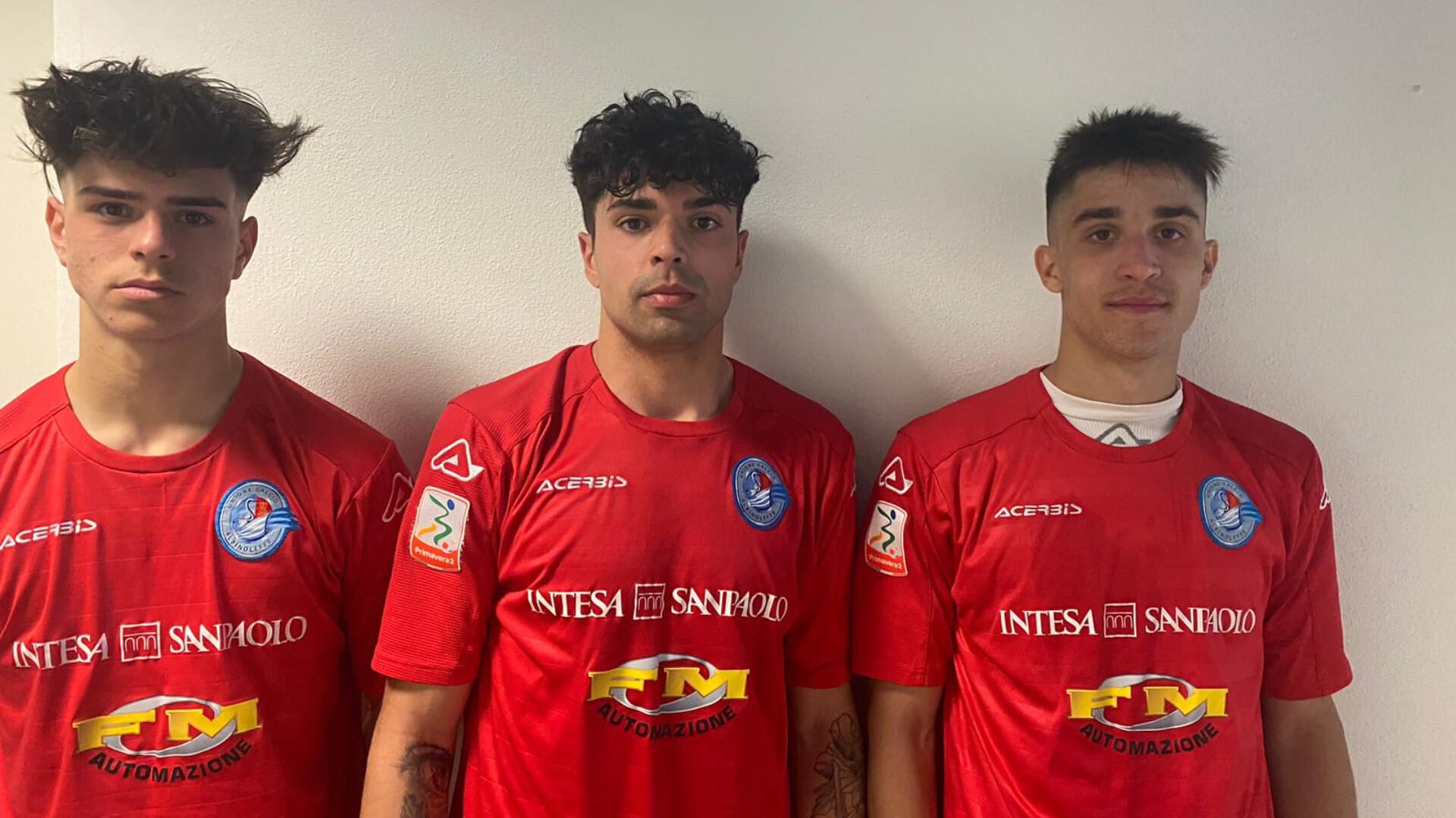 I marcatori bergamaschi Pala, Concas e Allieri