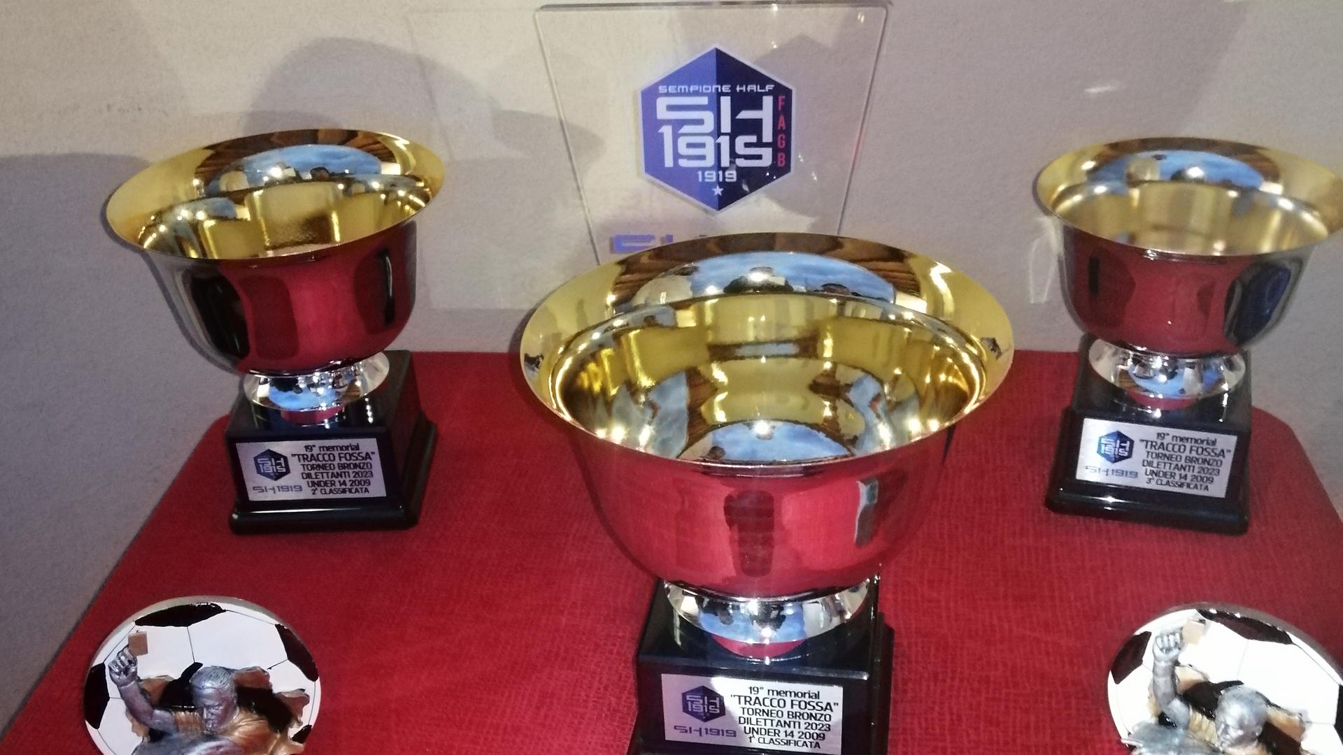 Coppe Tabellone Bronzo Tracco Fossa 23