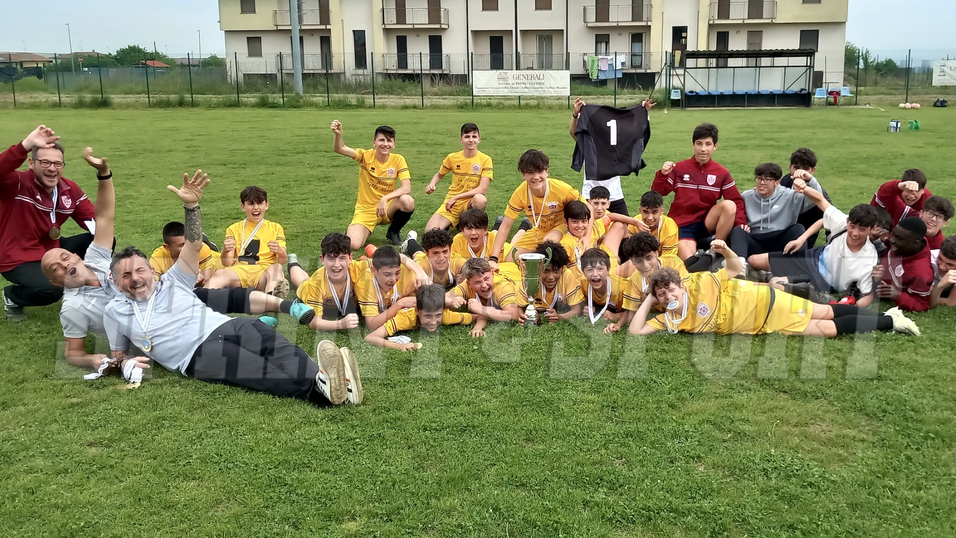 ALICESE ORIZZONTI-SANTHIA' UNDER 14 - ESULTANZA SANTHIA'