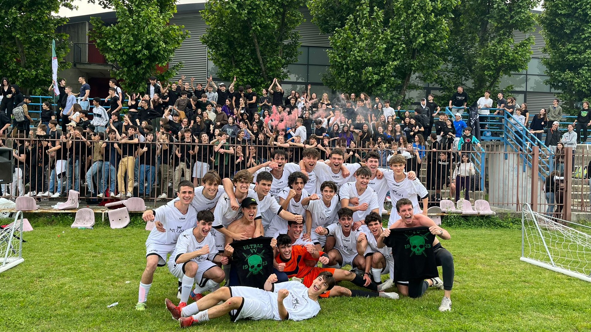 I festeggiamenti del Vittorio Veneto