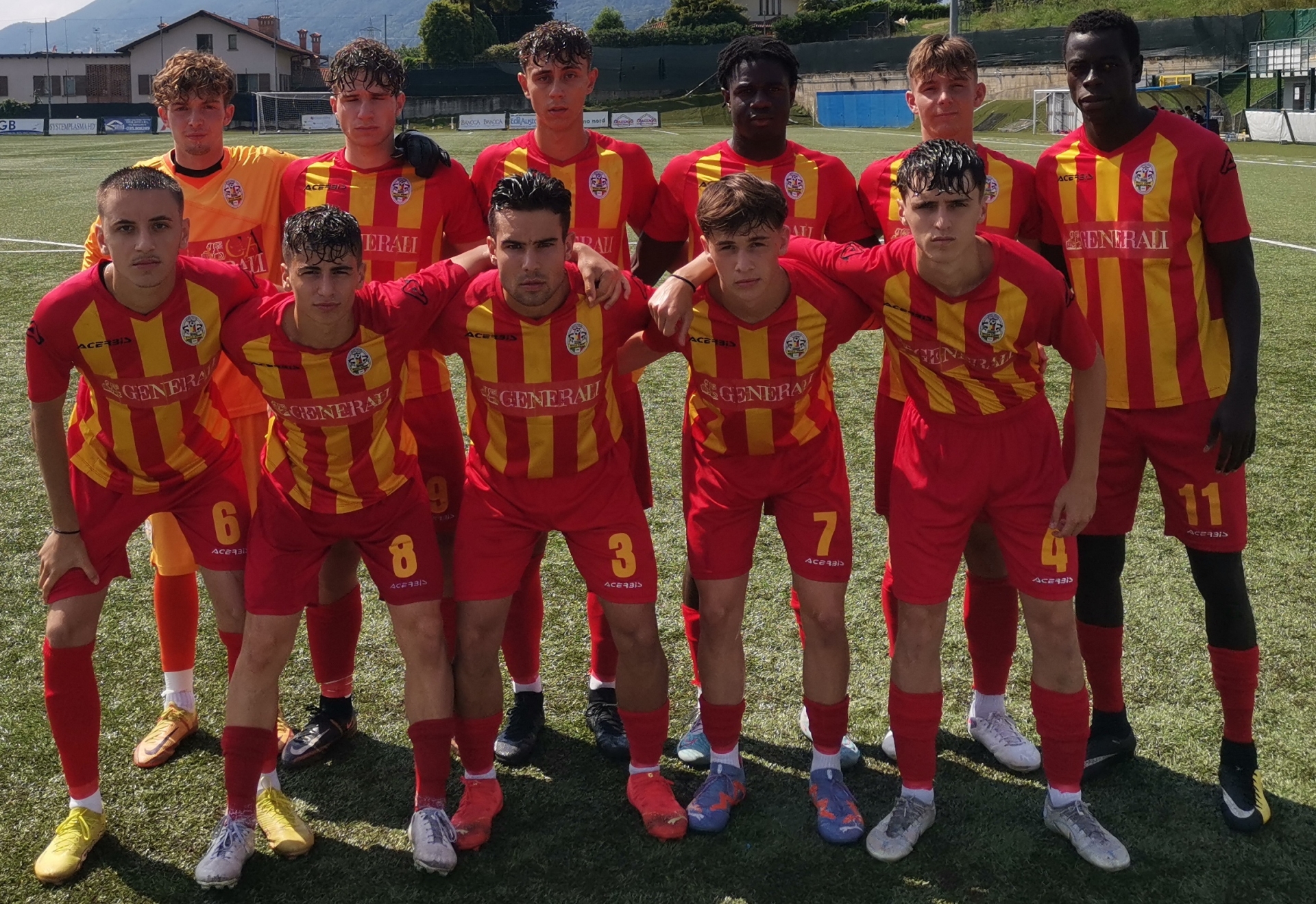 L'undici titolare del Villa Valle