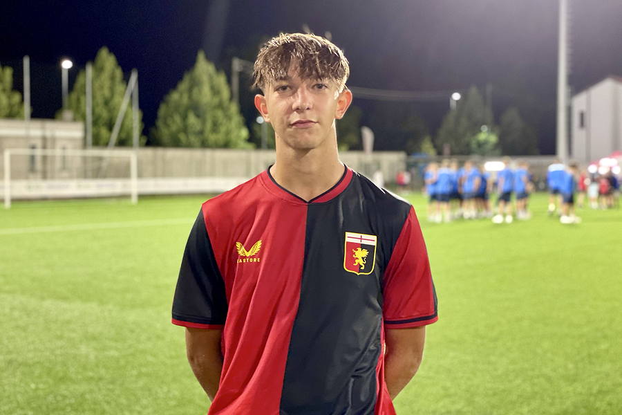 Il migliore in campo per il Genoa, Riccardo Oddone.