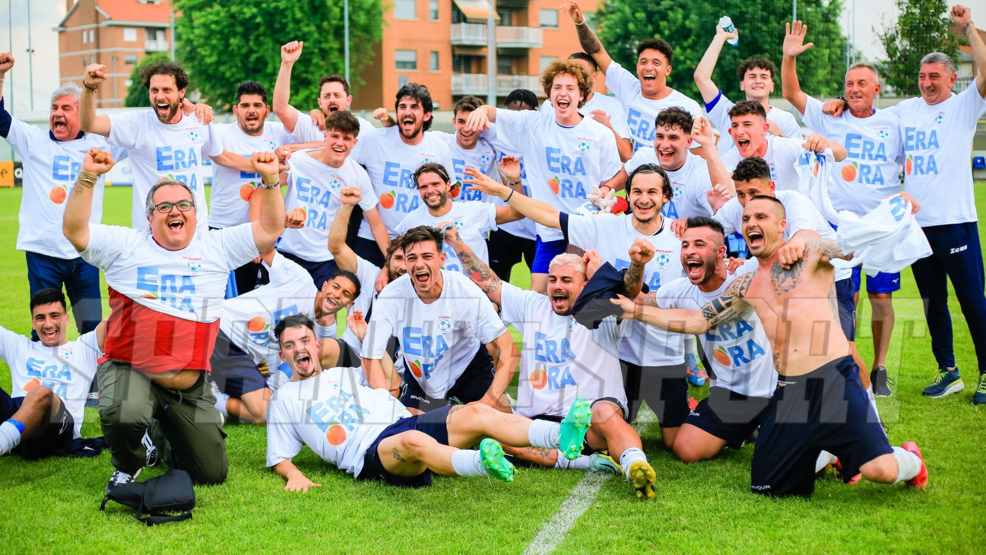 PRO NOVARA-VILLAFRANCA  PROMOZIONE - FESTA PLAY OFF PROMOZIONE PRO NOVARA