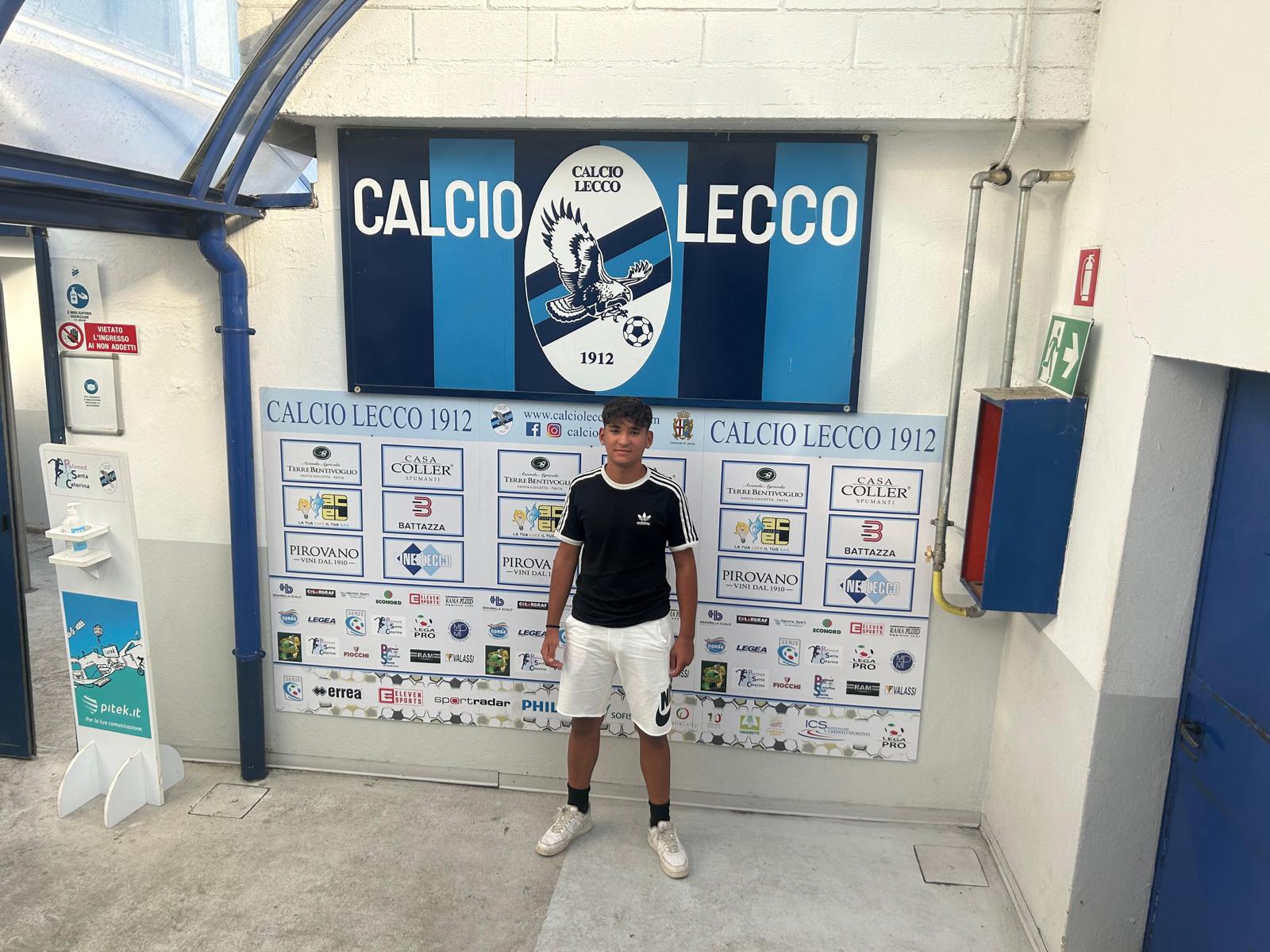 Il classe 2010 dopo aver firmato per la sua nuova squadra