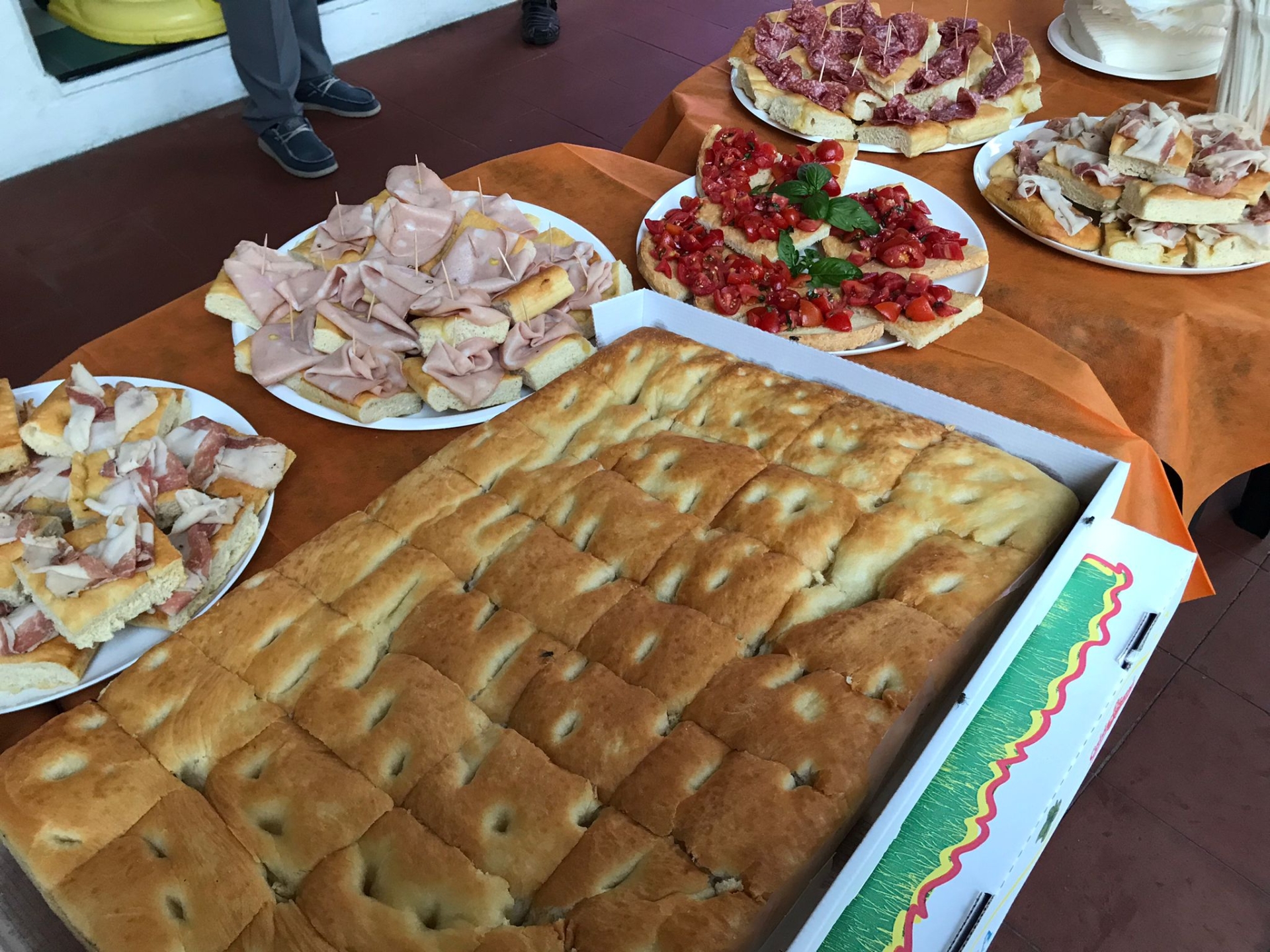 Buffet presentazione del Cigliano