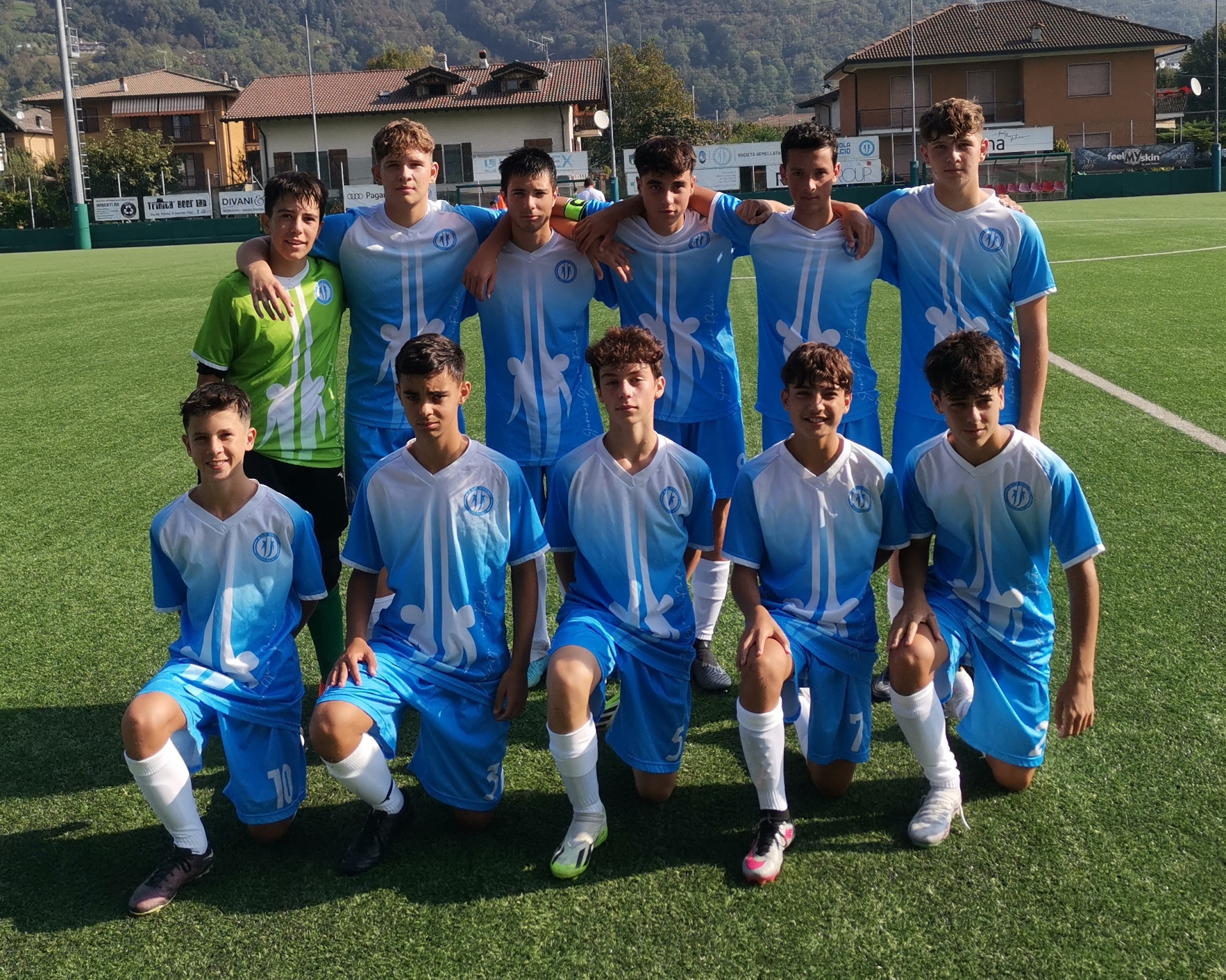 l'XI titolare della Juvenes Gianni Radici