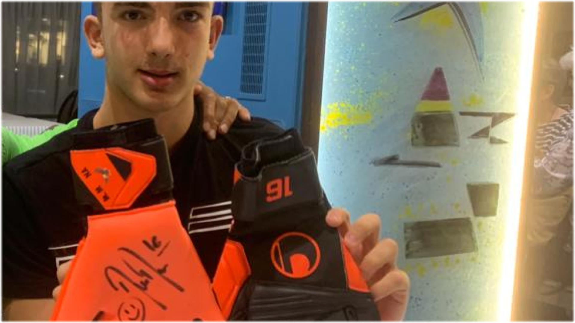 Mattia e i suoi guanti di Magic Mike