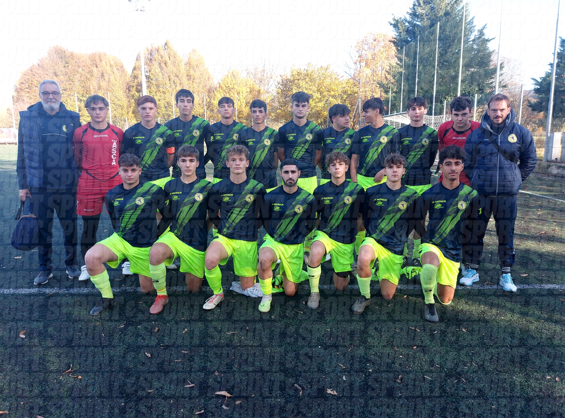 La foto di squadra dell'Asca