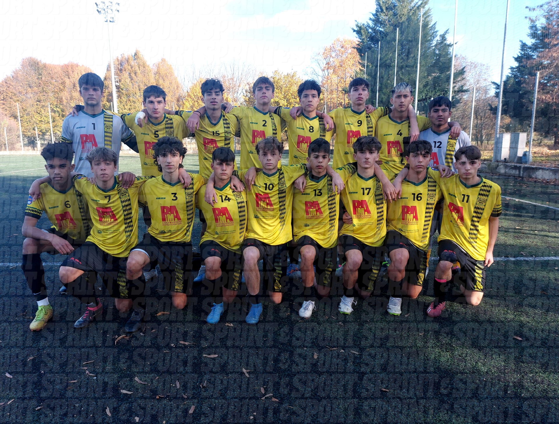 La foto di squadra del Dorina