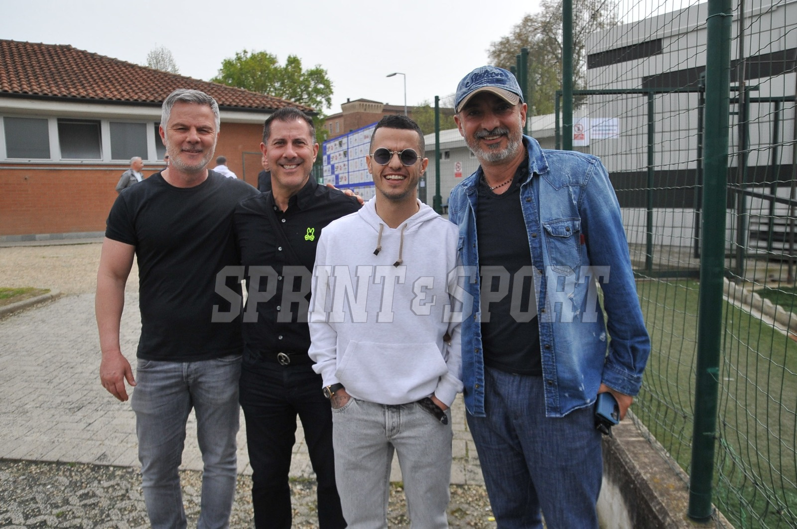 Foto di Giovinco con il presidente Atzori