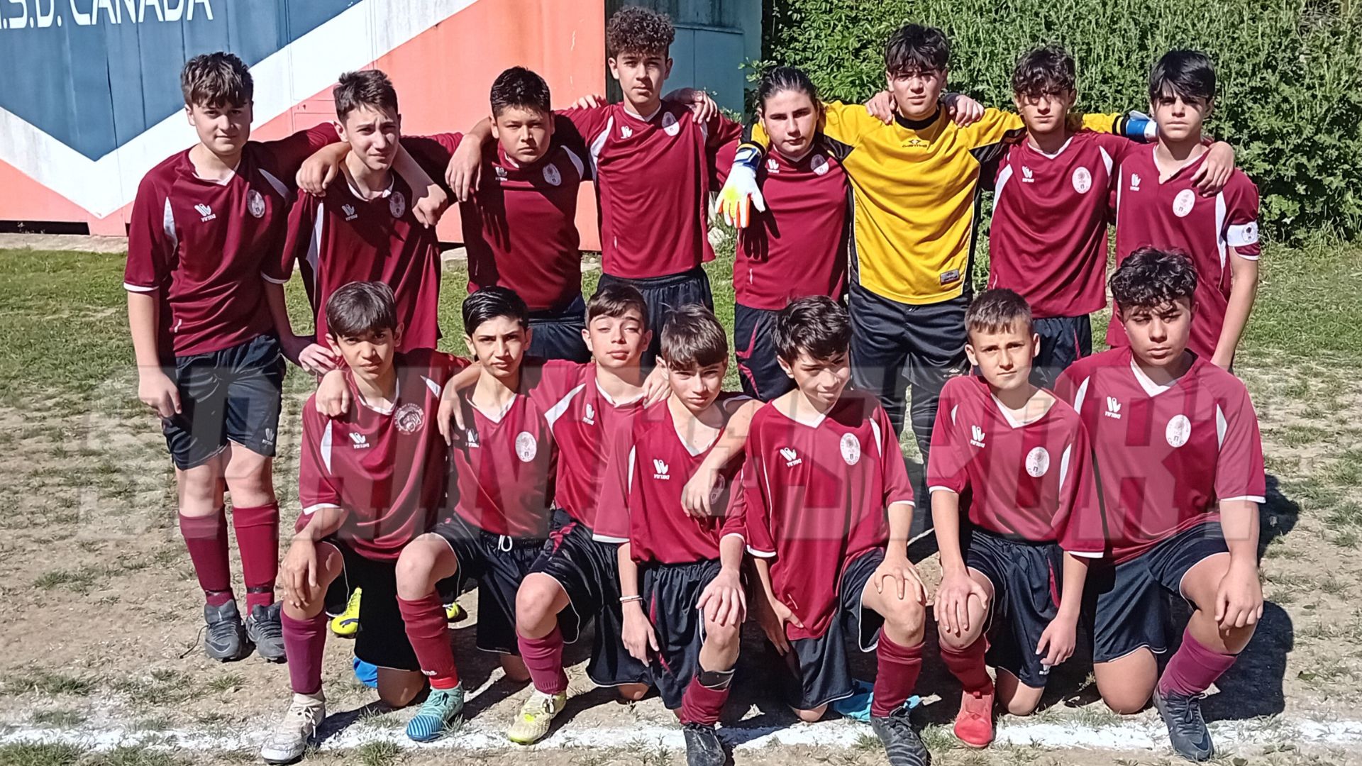 CANADA'-LIVORNO BIANZE' UNDER 14 - SQUADRA LIVORNO BIANZE'