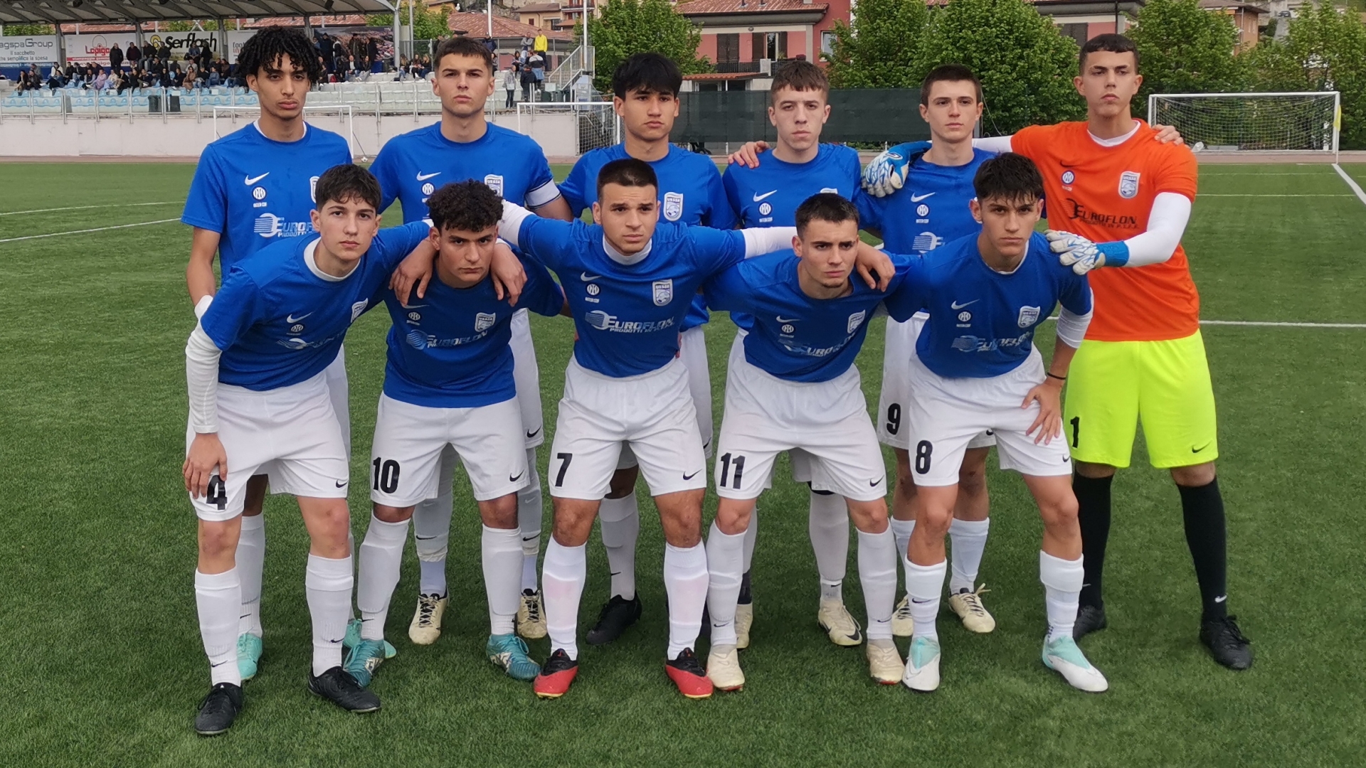 L'XI titolare schierato da Gibellini