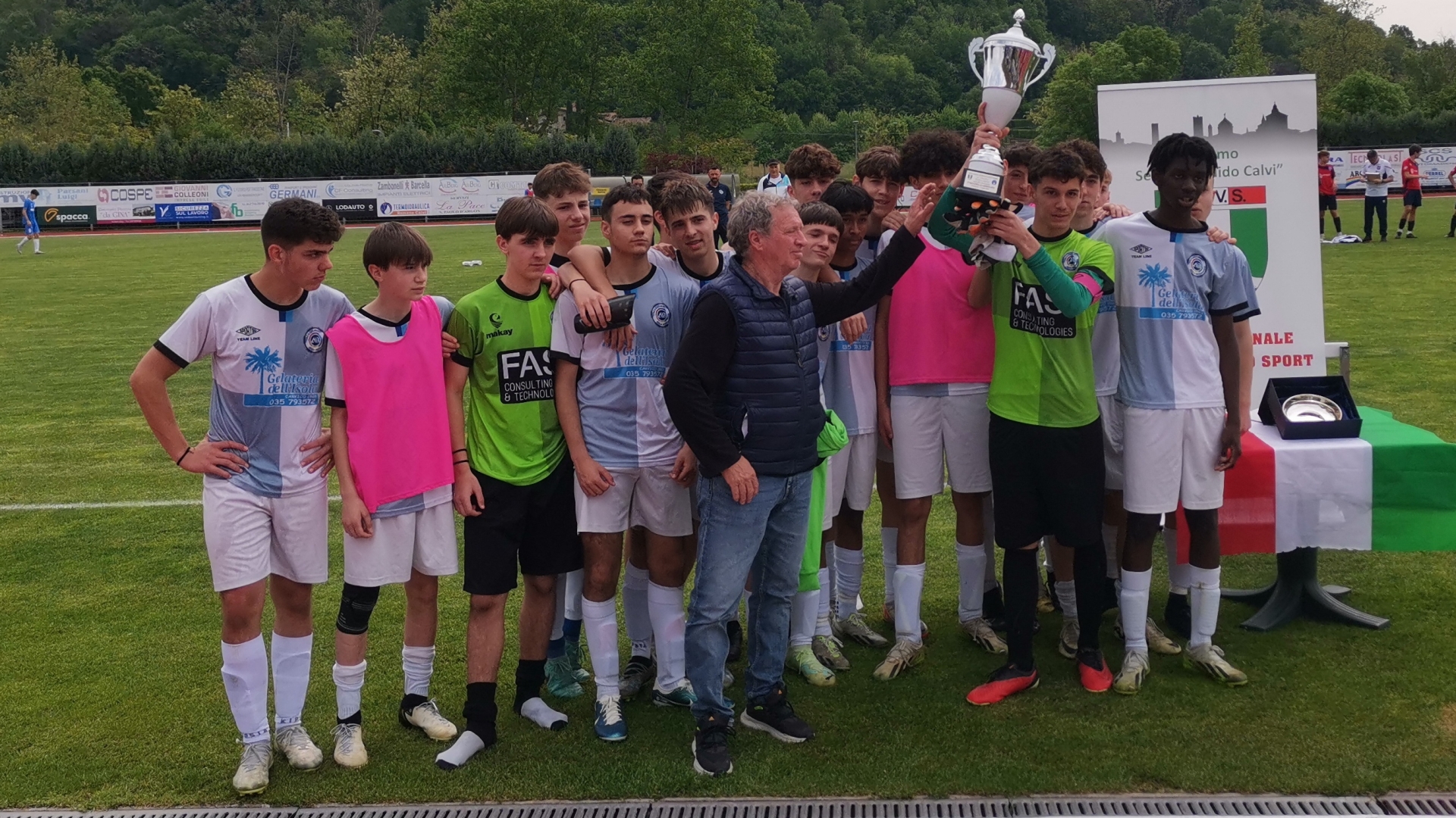 L'Accademia Isola Bergamasca, seconda classificata