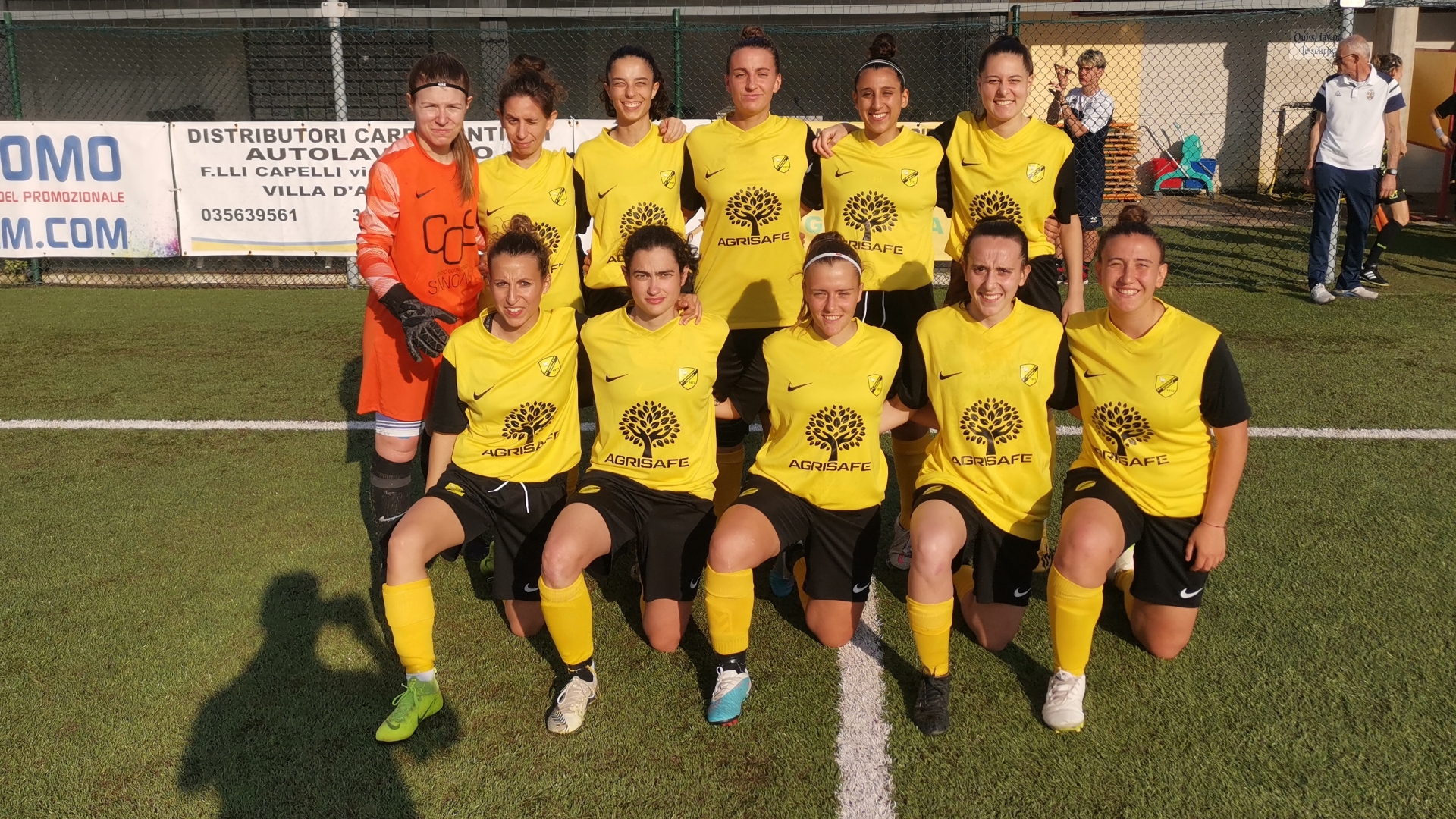 L'XI titolare messo in campo da Festa