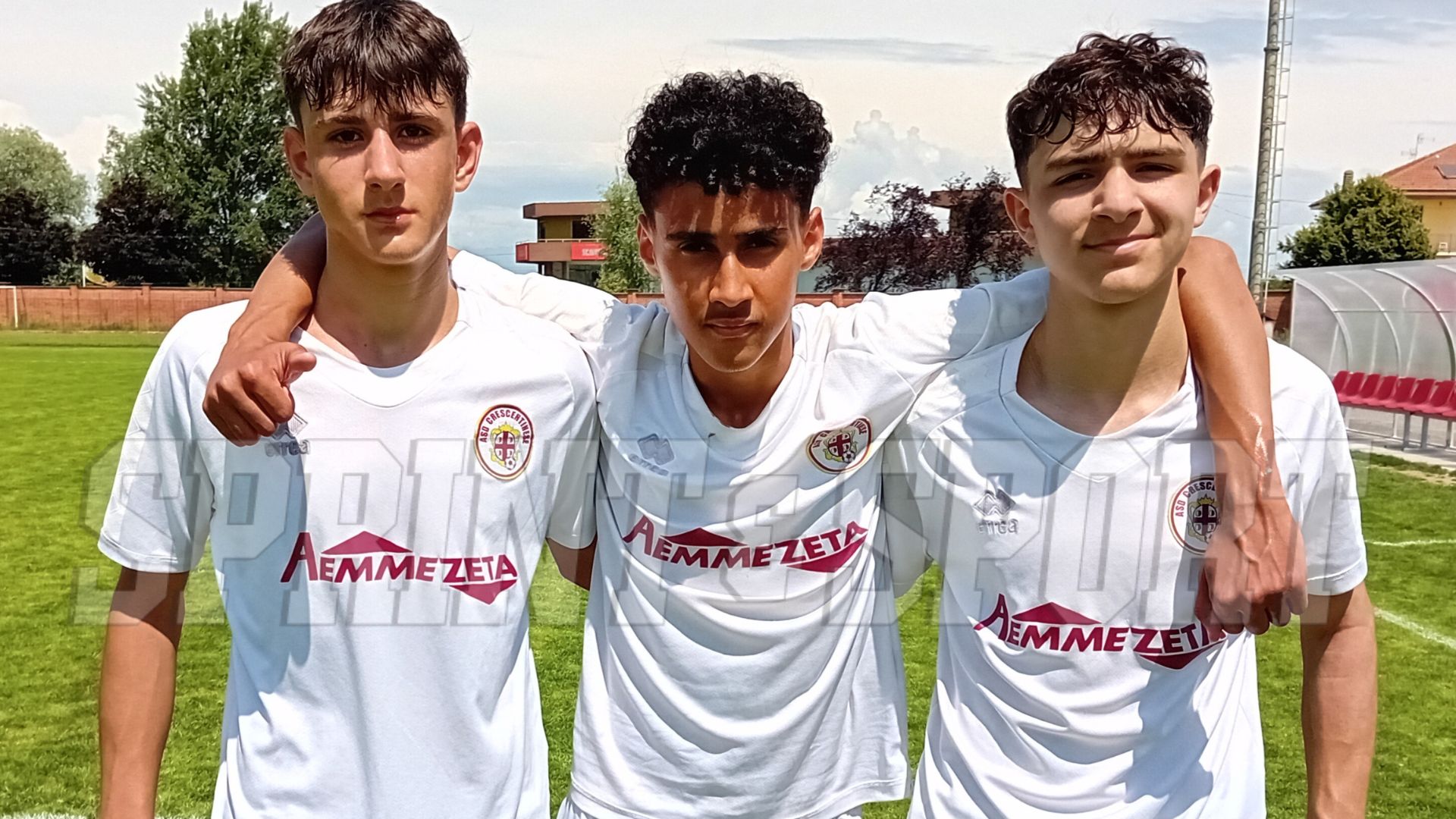 CRESCENTINESE-ALICESE ORIZZONTI UNDER 15 - TOMMASO BUSNENGO HOSSAM CHTOUKI MATTEO CASERTA