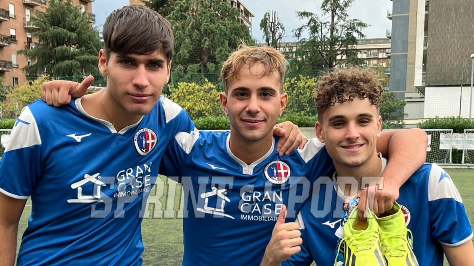 Ciullo, Grimaldi, Demo, Moncalieri Under 19 Grande Slam