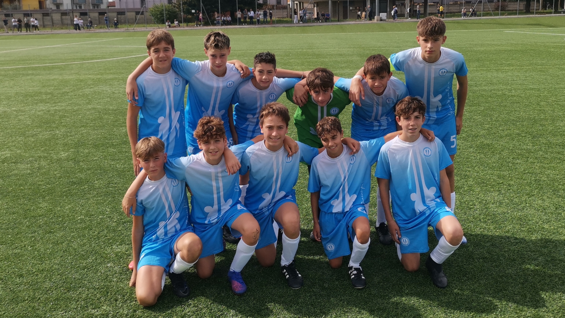 L'XI titolare della Juvenes Gianni Radici