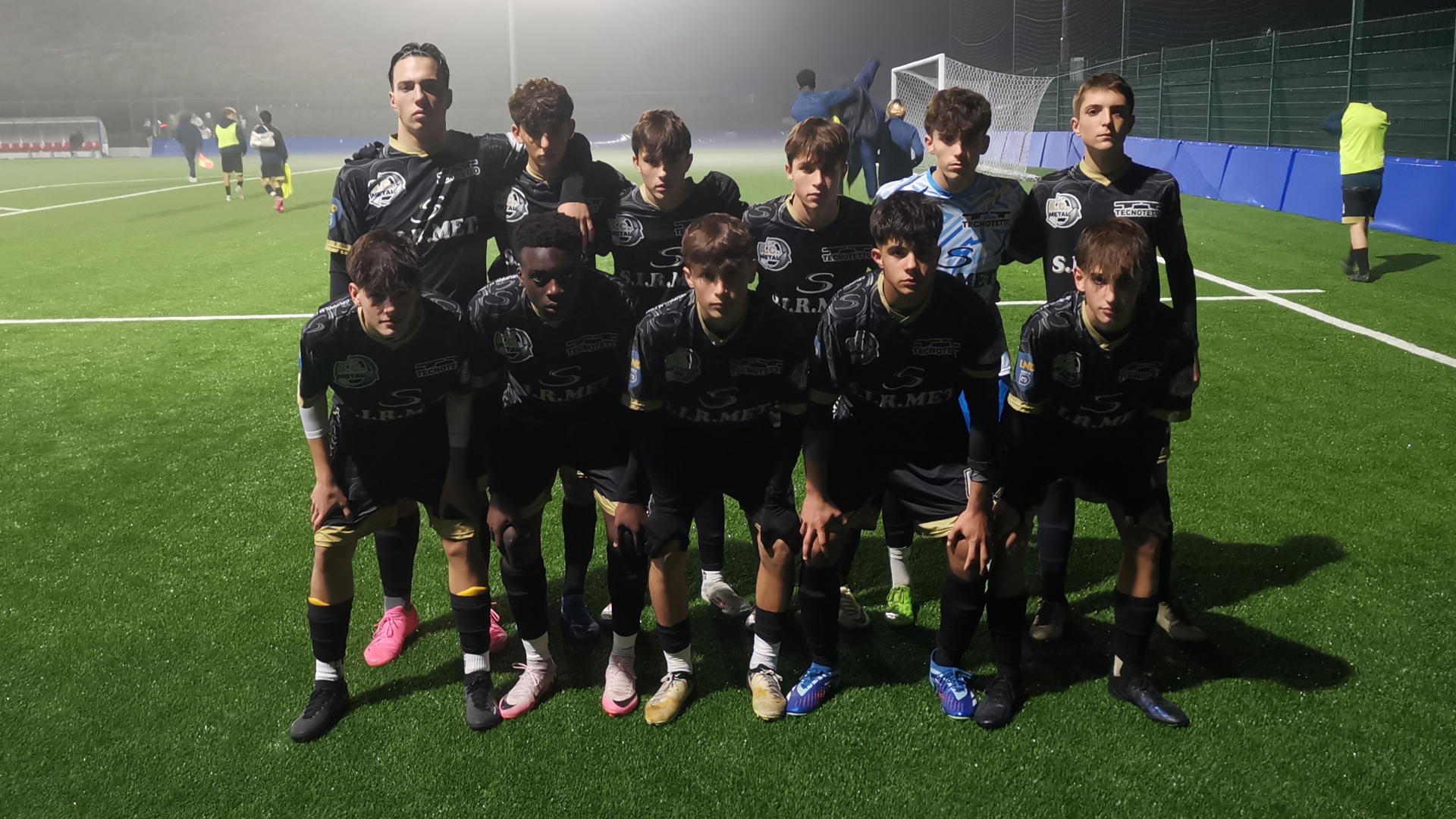 L'XI titolare schierato da Zanchi