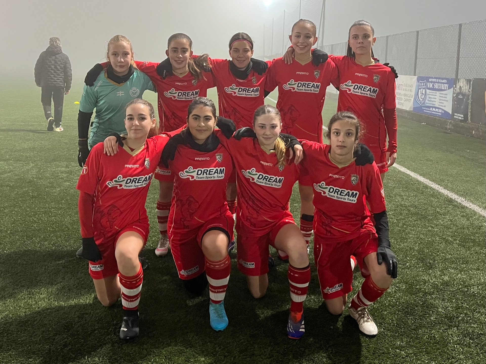 La formazione titolare del Real Meda