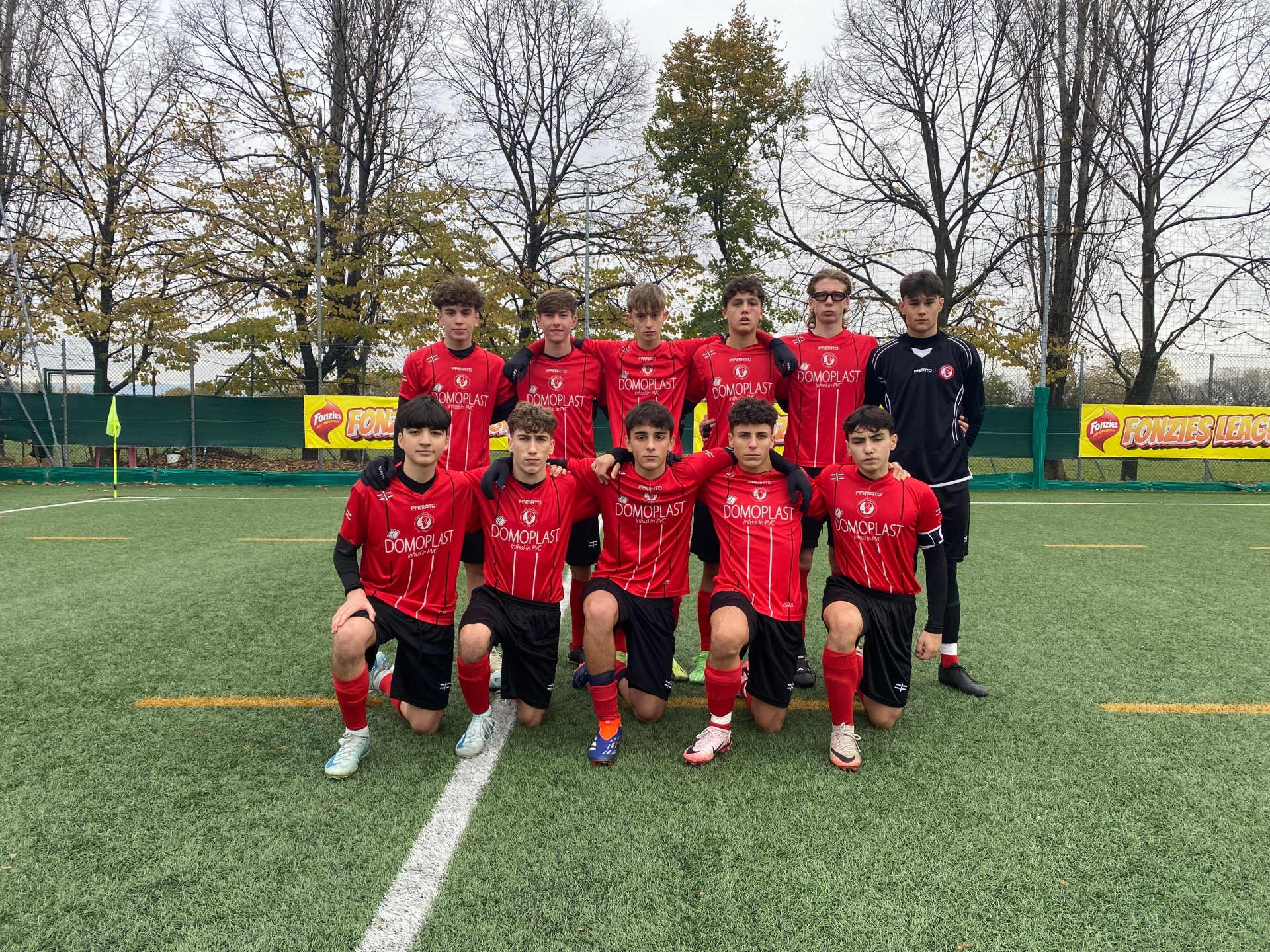 La formazione di partenza per lo Schiaffino. 