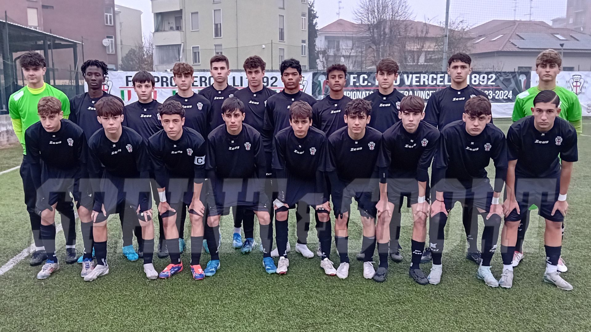 PRO VERCELLI-GIANA ERMINIO UNDER 15 SERIE C - SQUADRA PRO VERCELLI