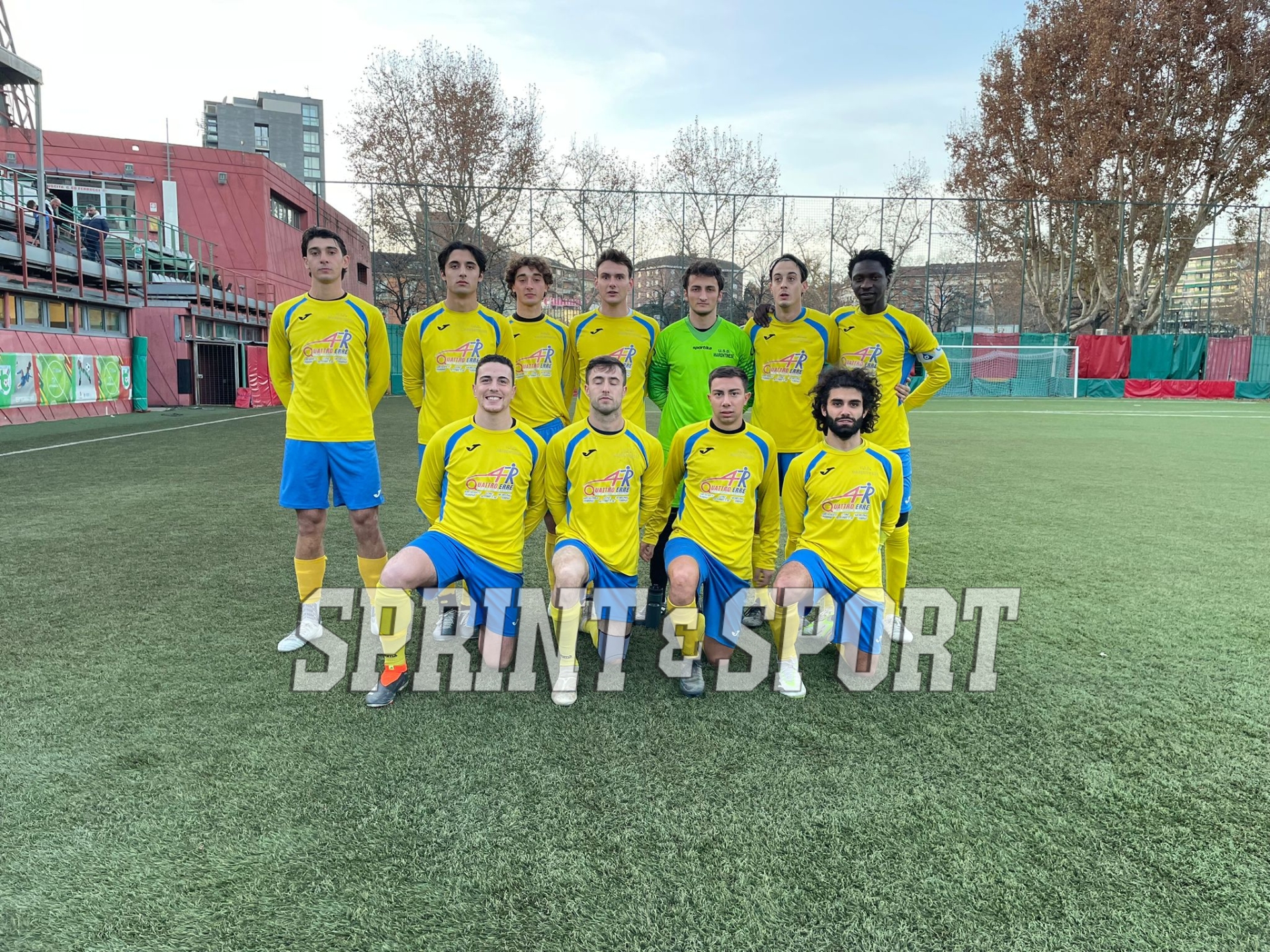 foto di squadra della Marentinese