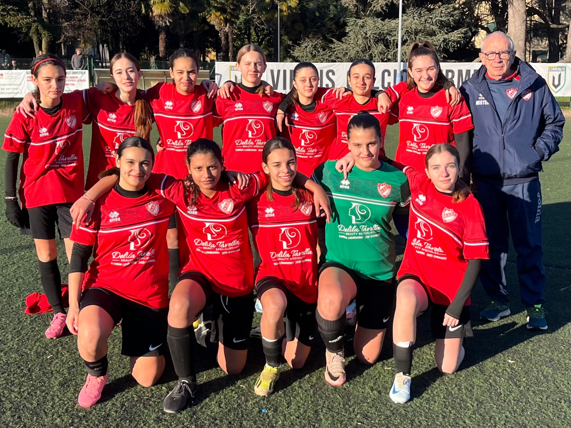 Foto di squadra dell’Arsaghese