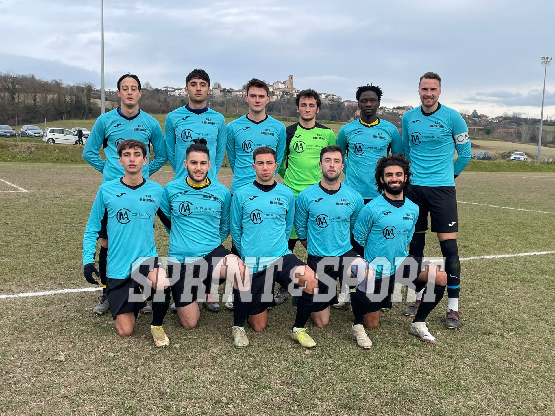 Foto di squadra della Marentinese