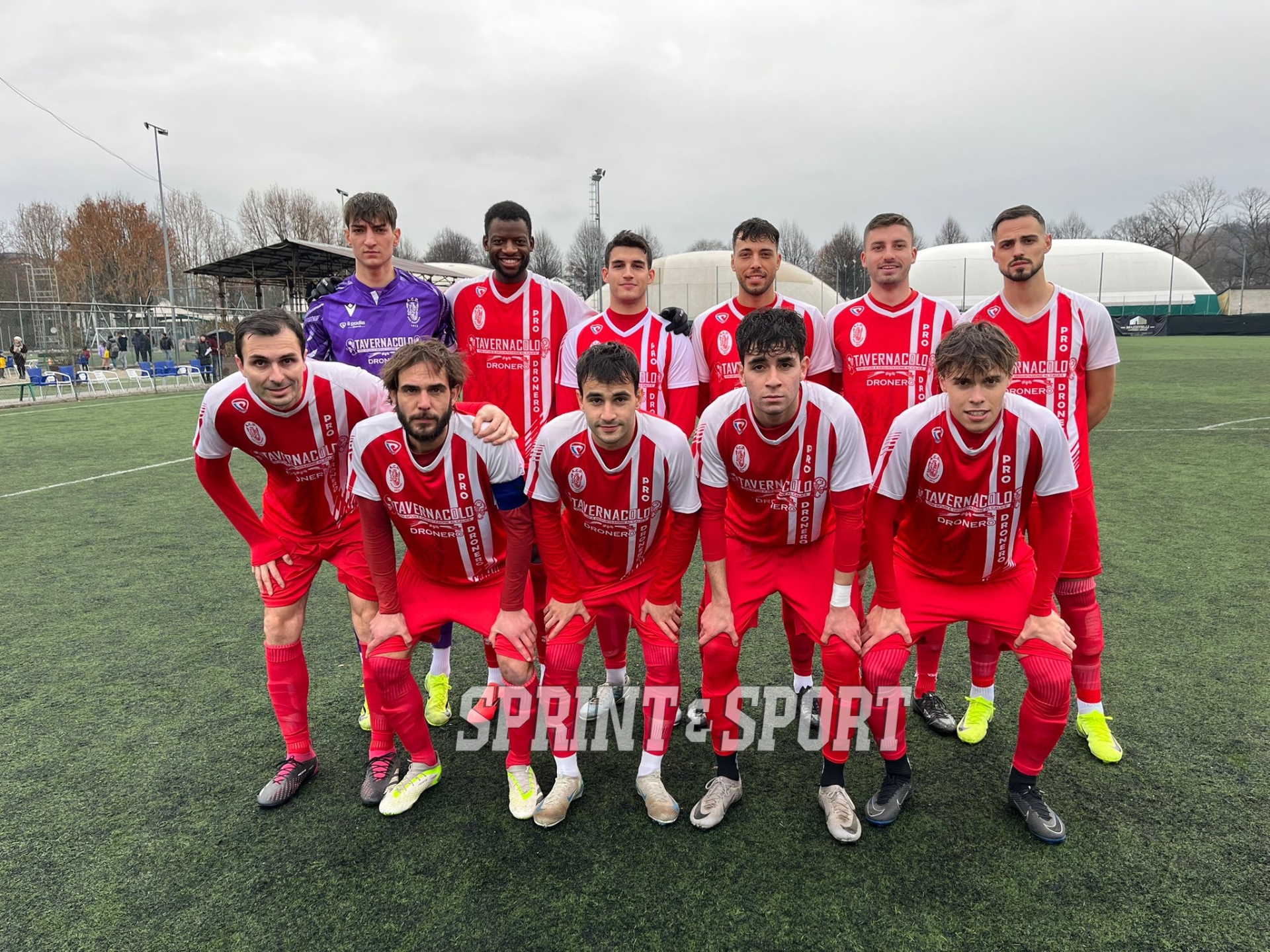 Foto di squadra della Pro Dronero Prima Squadra