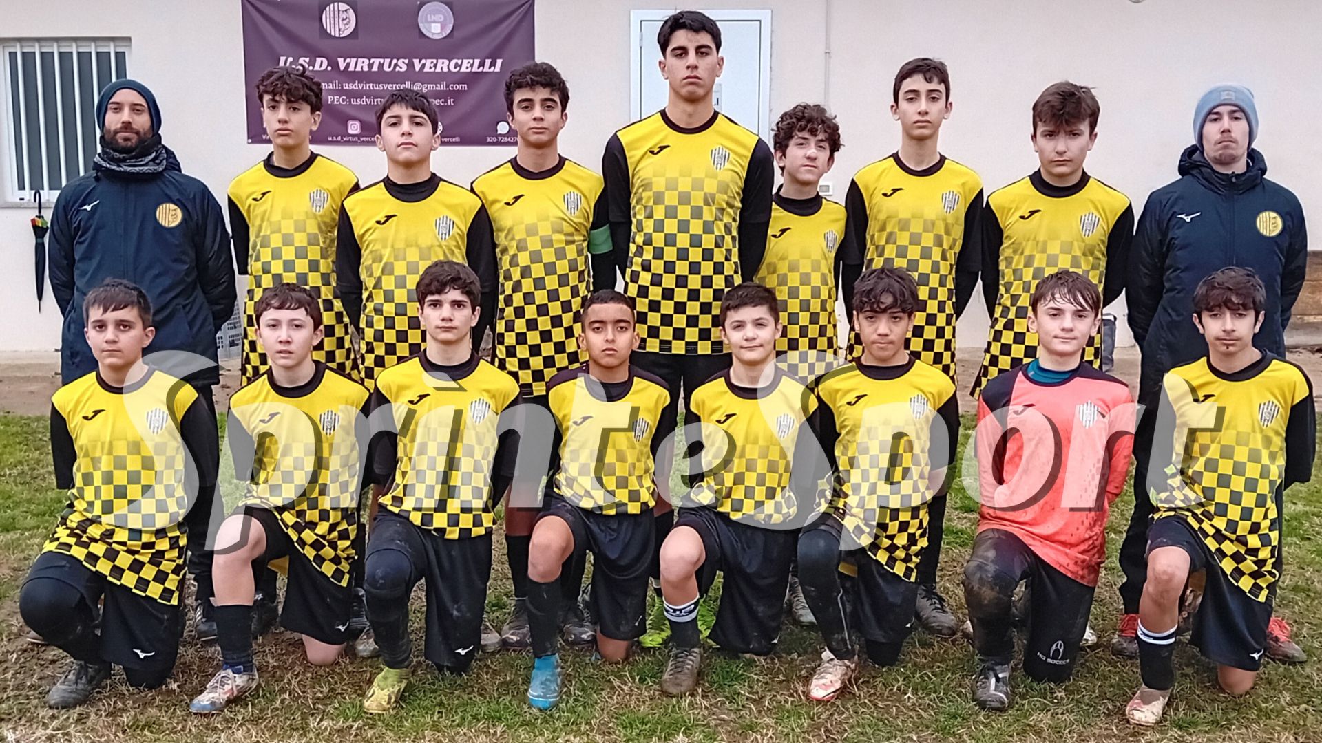 VIRTUS VERCELLI-CITTÀ DI COSSATO UNDER 14 - SQUADRA VIRTUS VERCELLI