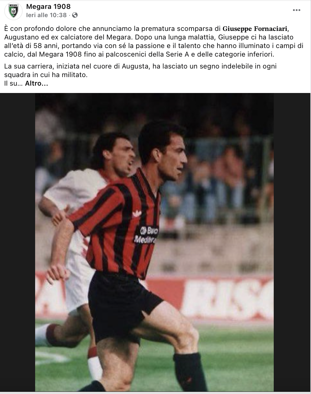 FACEBOOK MEGARA - GIUSEPPE FORNACIARI