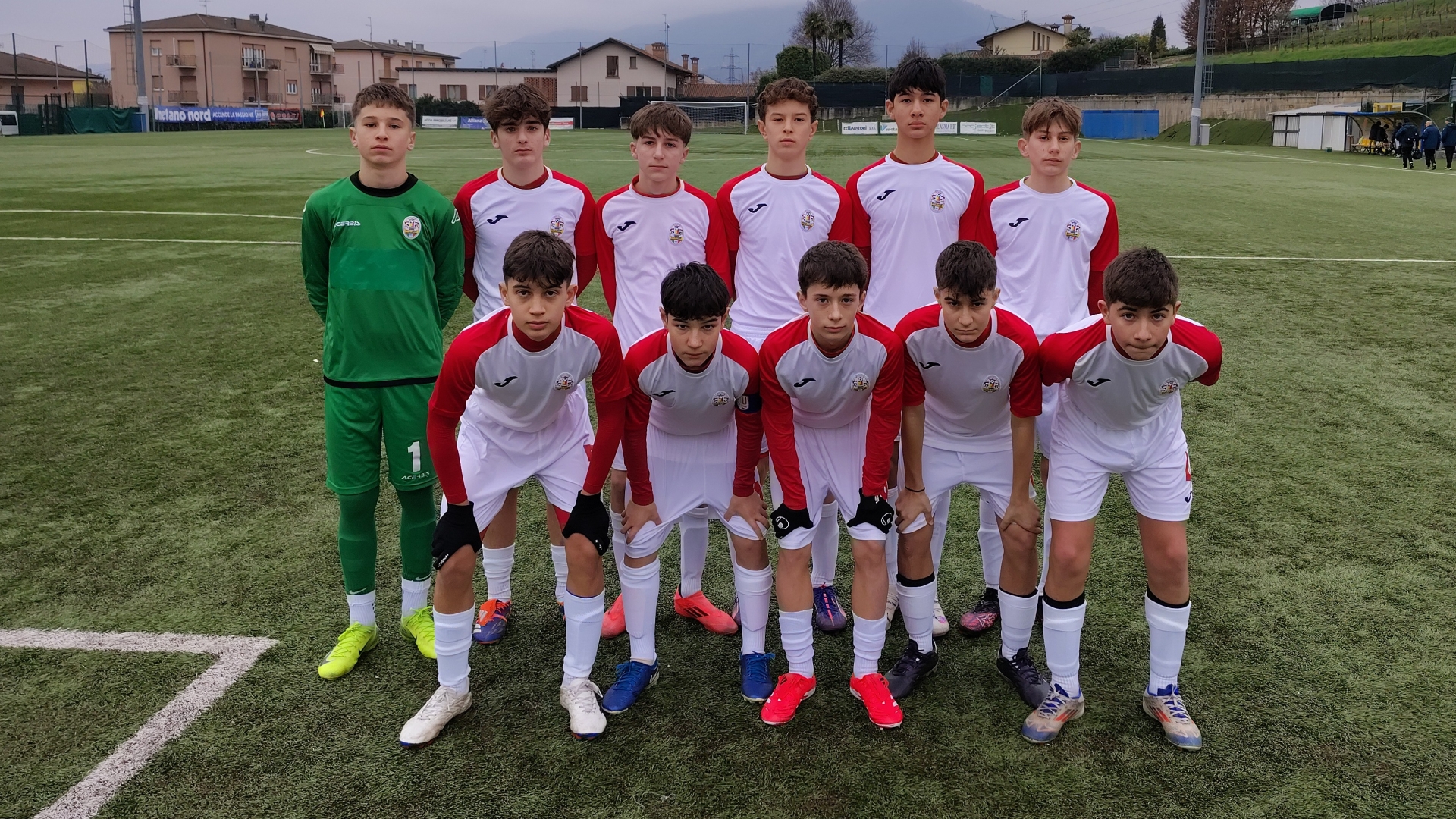 L'XI titolare schierato da Maccheroni