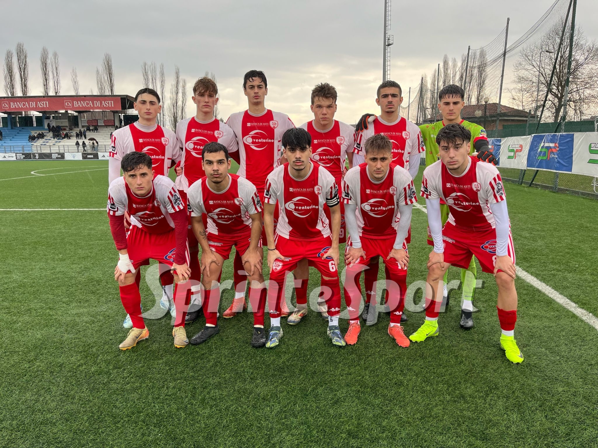 Foto di squadra dell'Asti U19