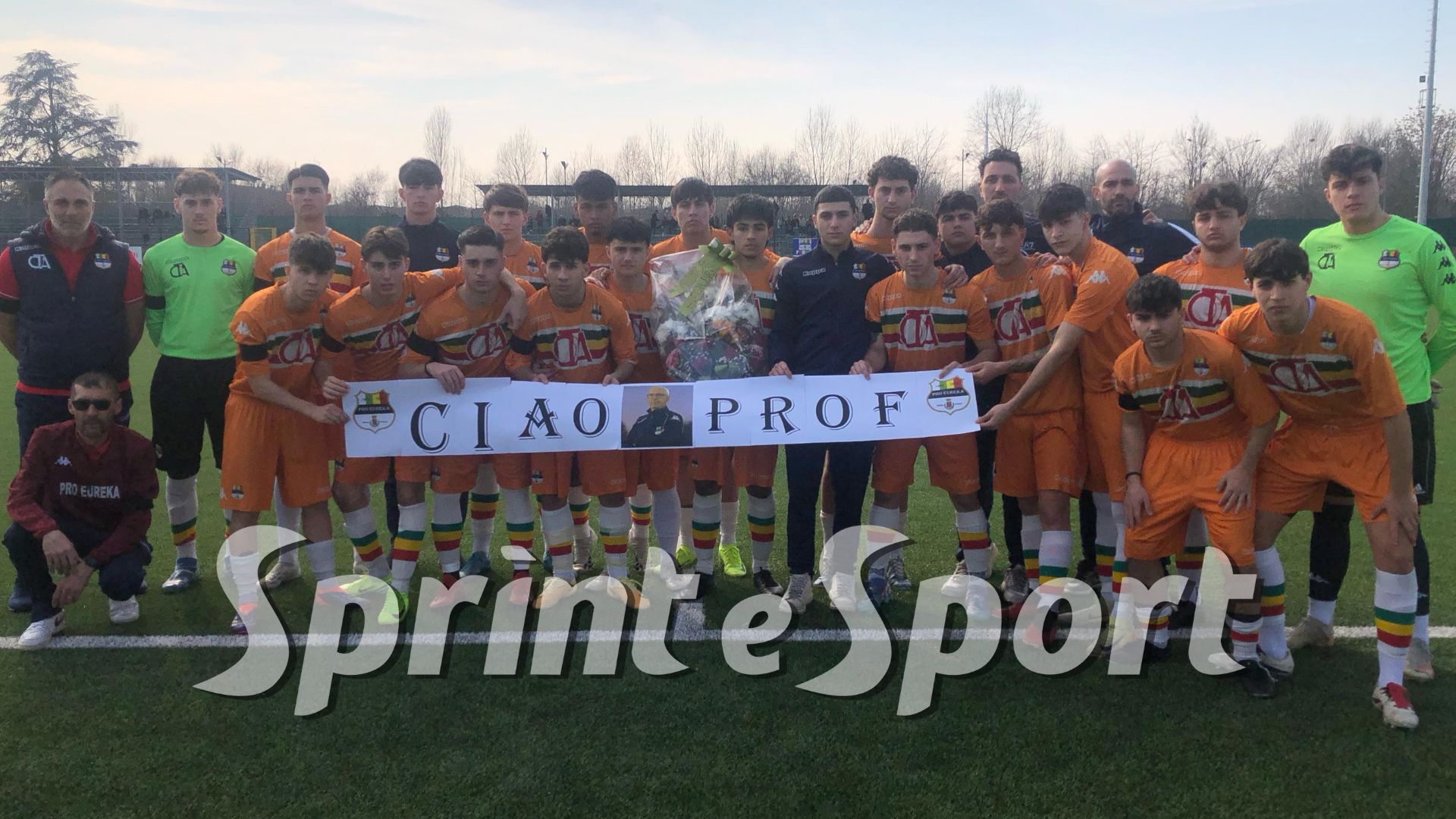 UNDER 19 PRO EUREKA - STRISCIONE DI RICORDO PAOLO RICCI