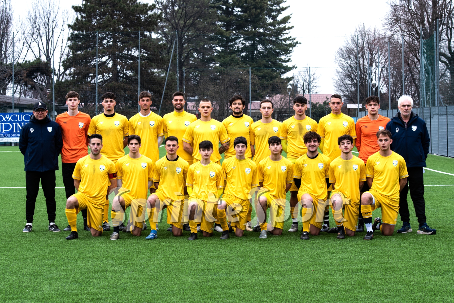 Foto di squadra del Leinì