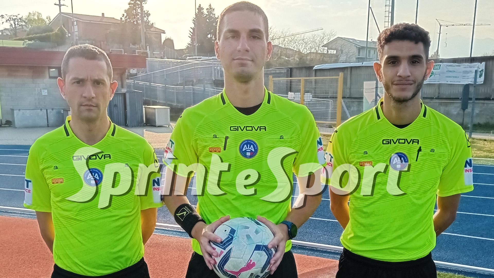 RIVAROLESE-ARONA COPPA PROMOZIONE - TERNA ARBITRALE OLIVO DI COLLEGNO