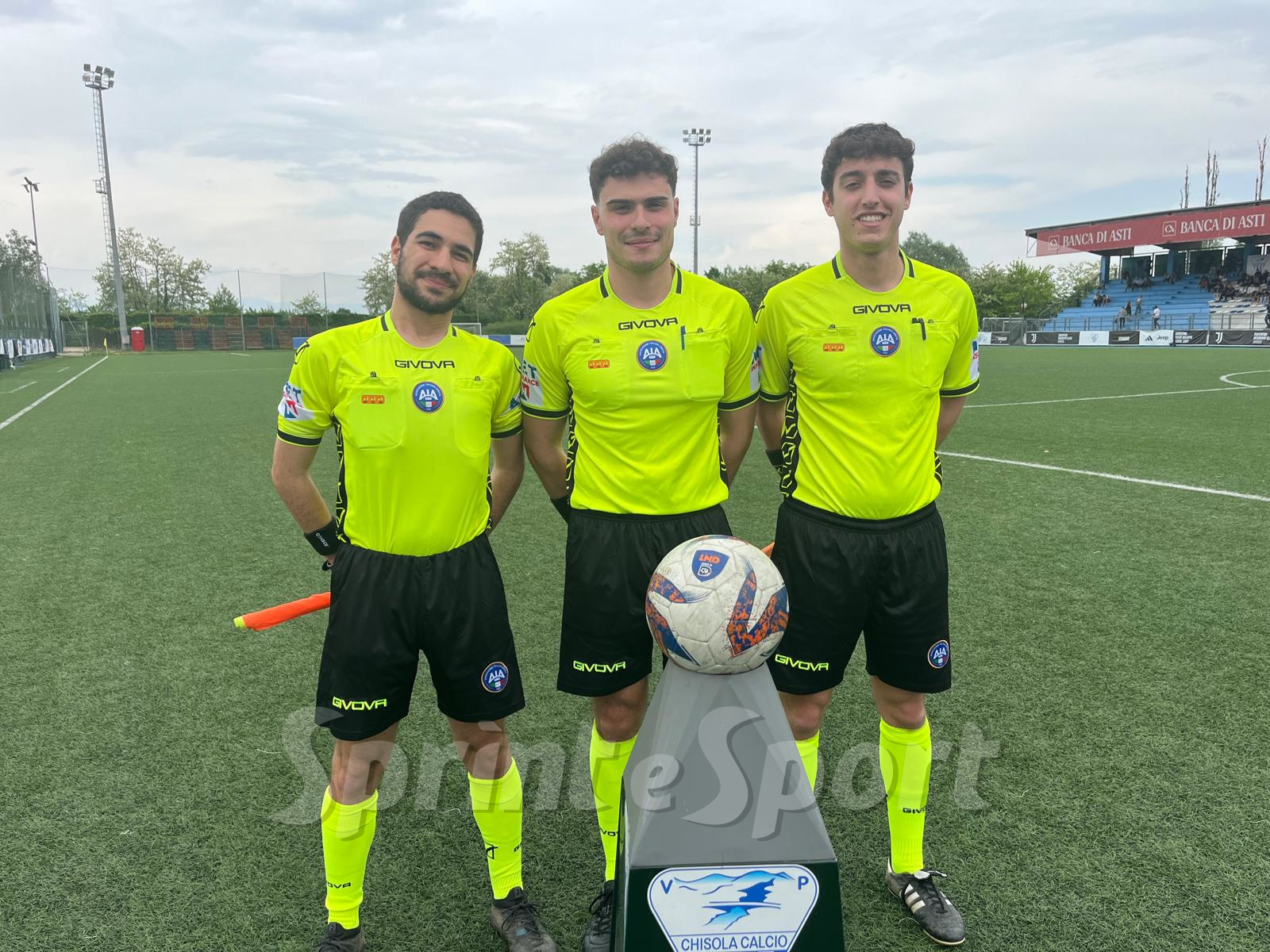 Terna arbitrale Chisola Varesina U19 Nazionale