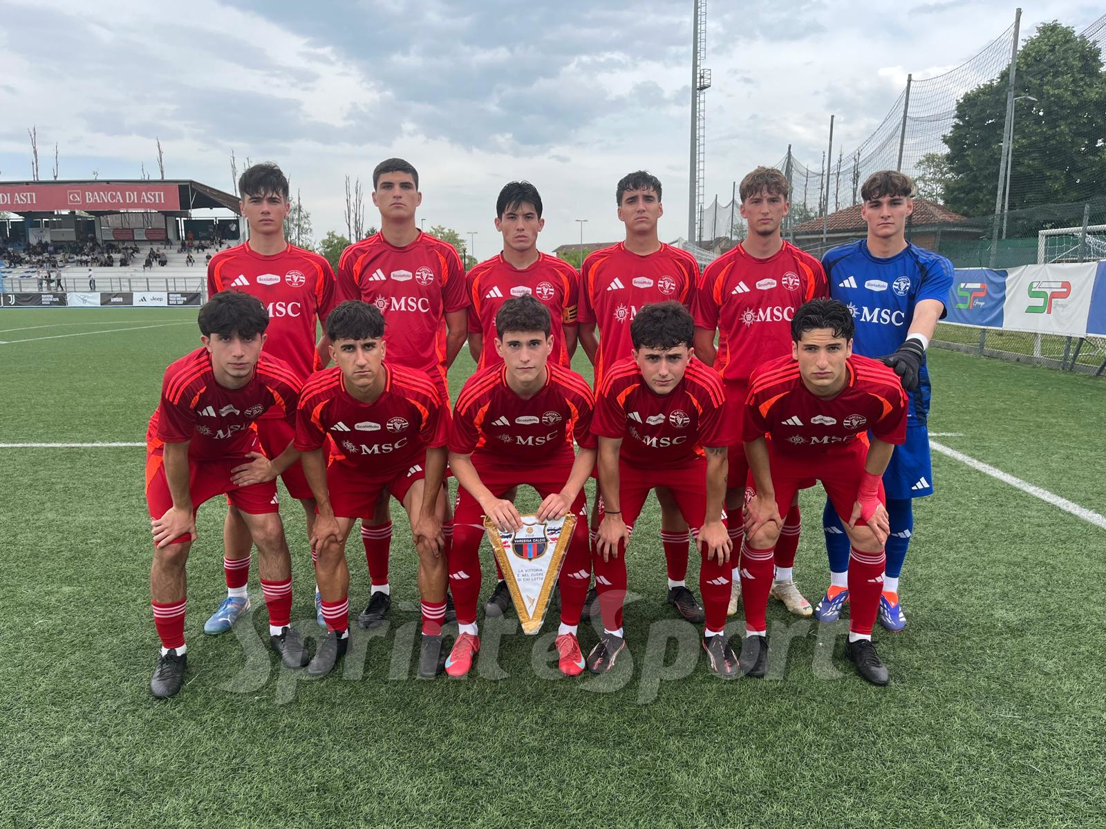 foto di squadra del varesina juniores