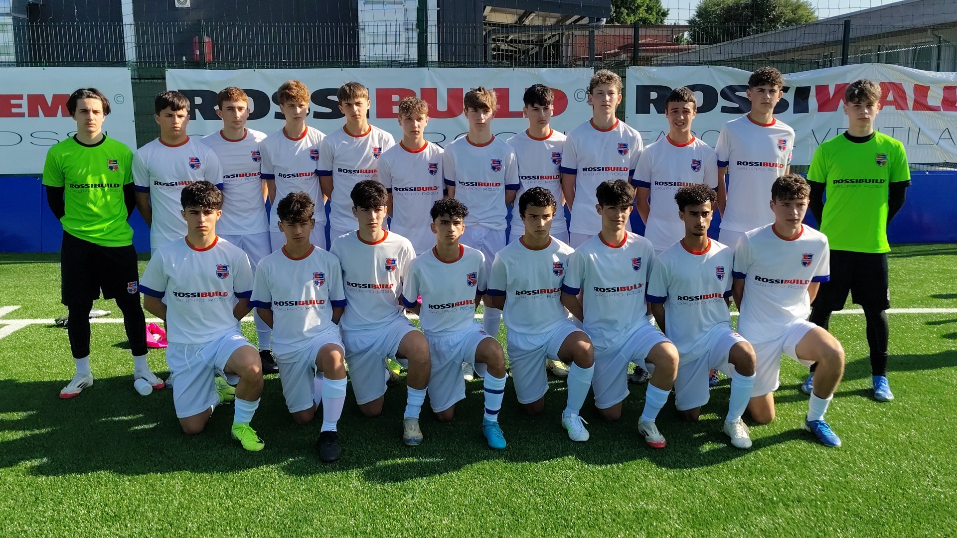 La formazione della VirtusCiserano Bergamo