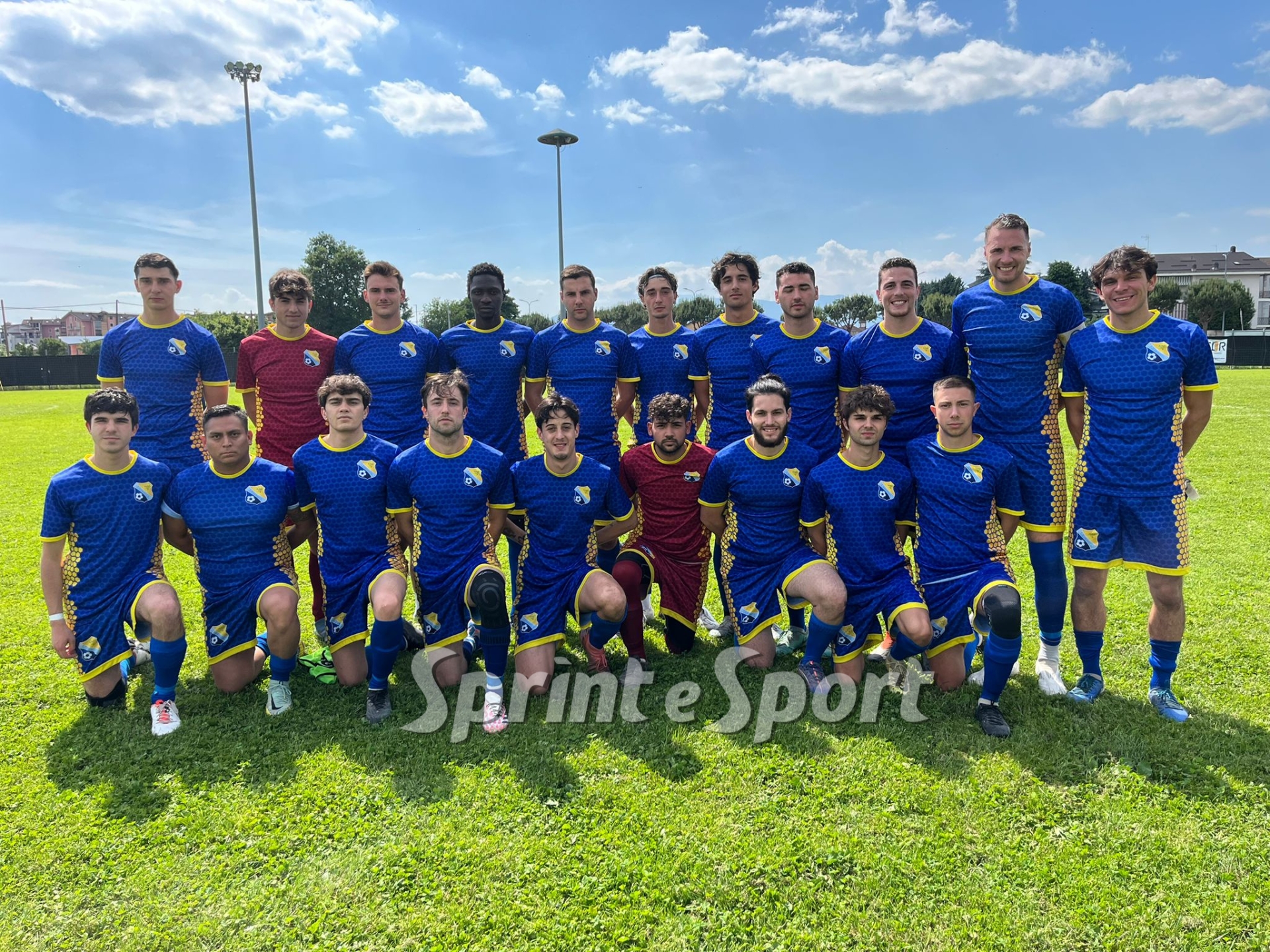 Foto di squadra della Marentinese