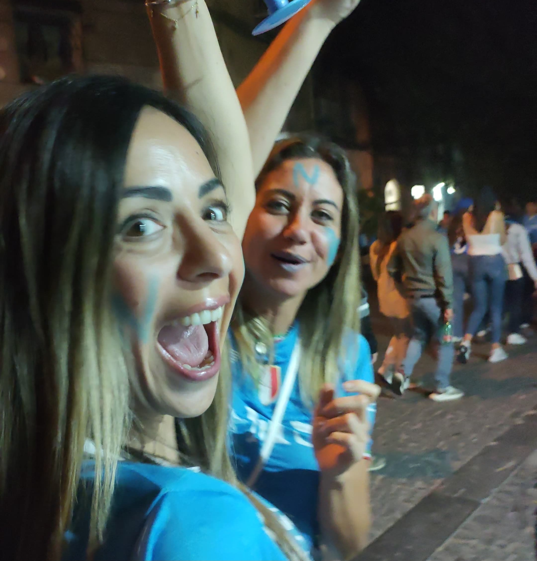 NAPOLI-CAGLIARI SERIE A - FESTA TIFOSI NAPOLI