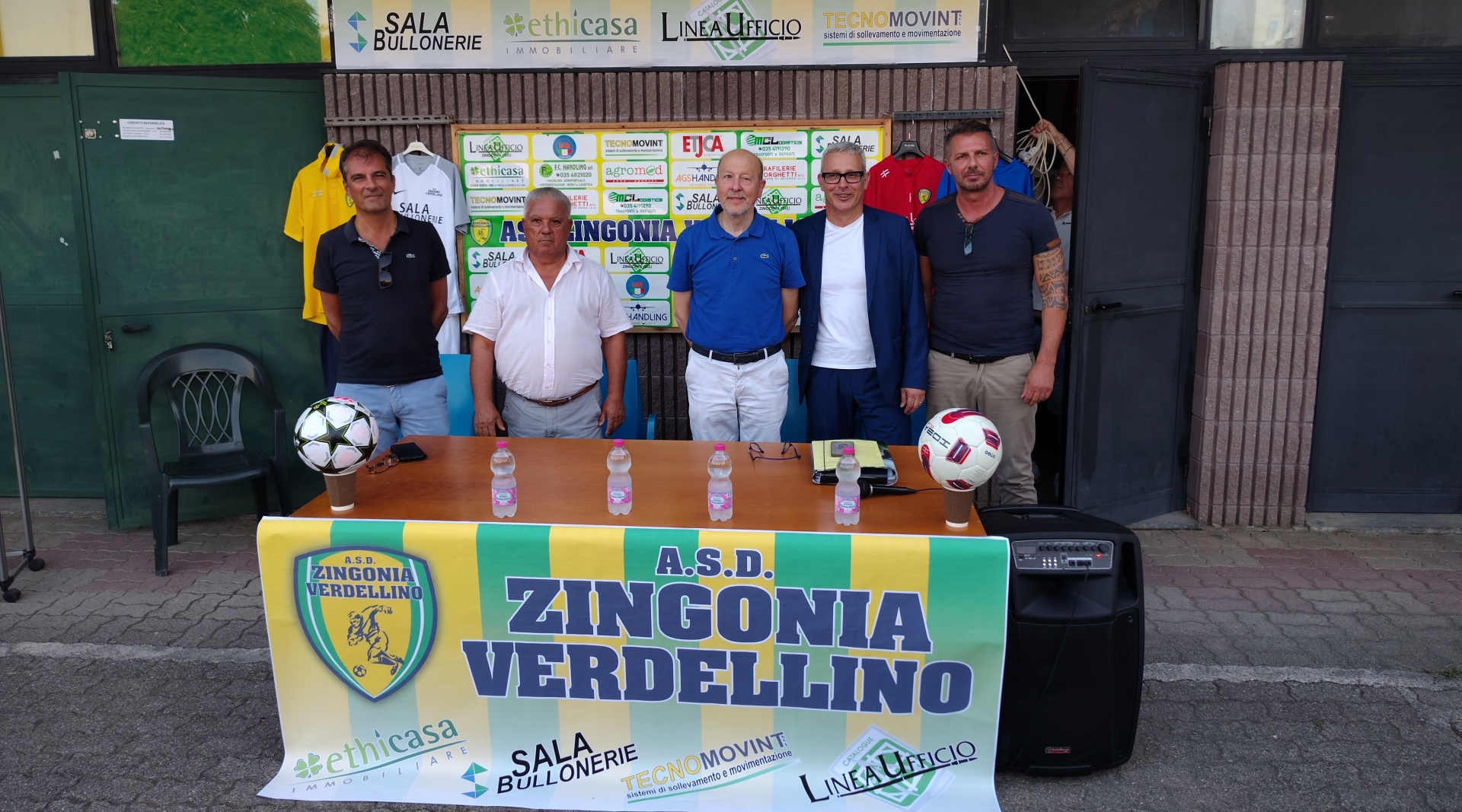 La dirigenza dello Zingonia Verdellino
