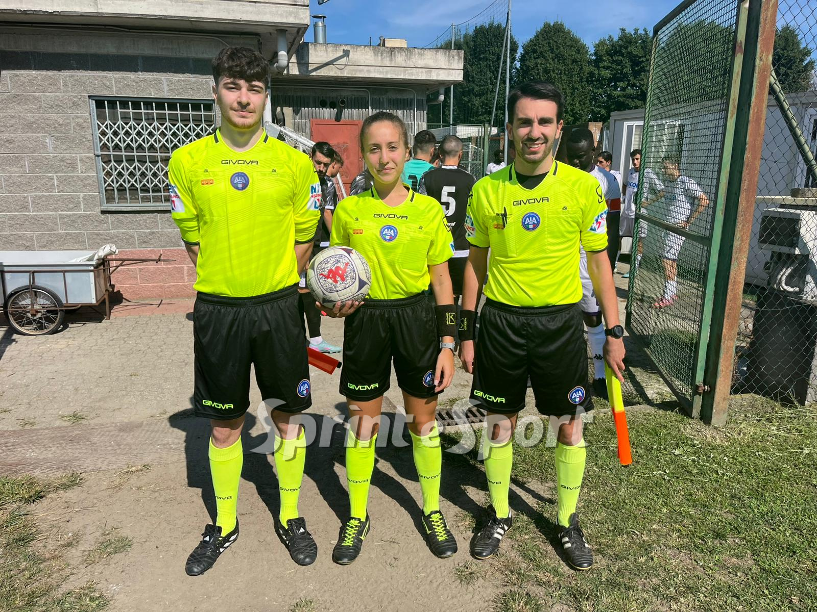 Terna arbitrale Settimo Bulè