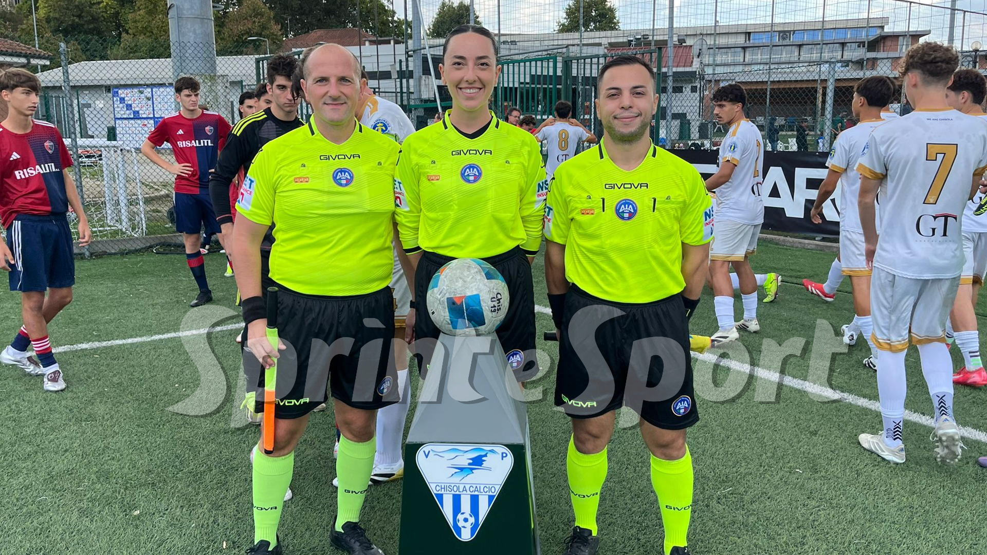 Terna arbitrale Sestri Chisola