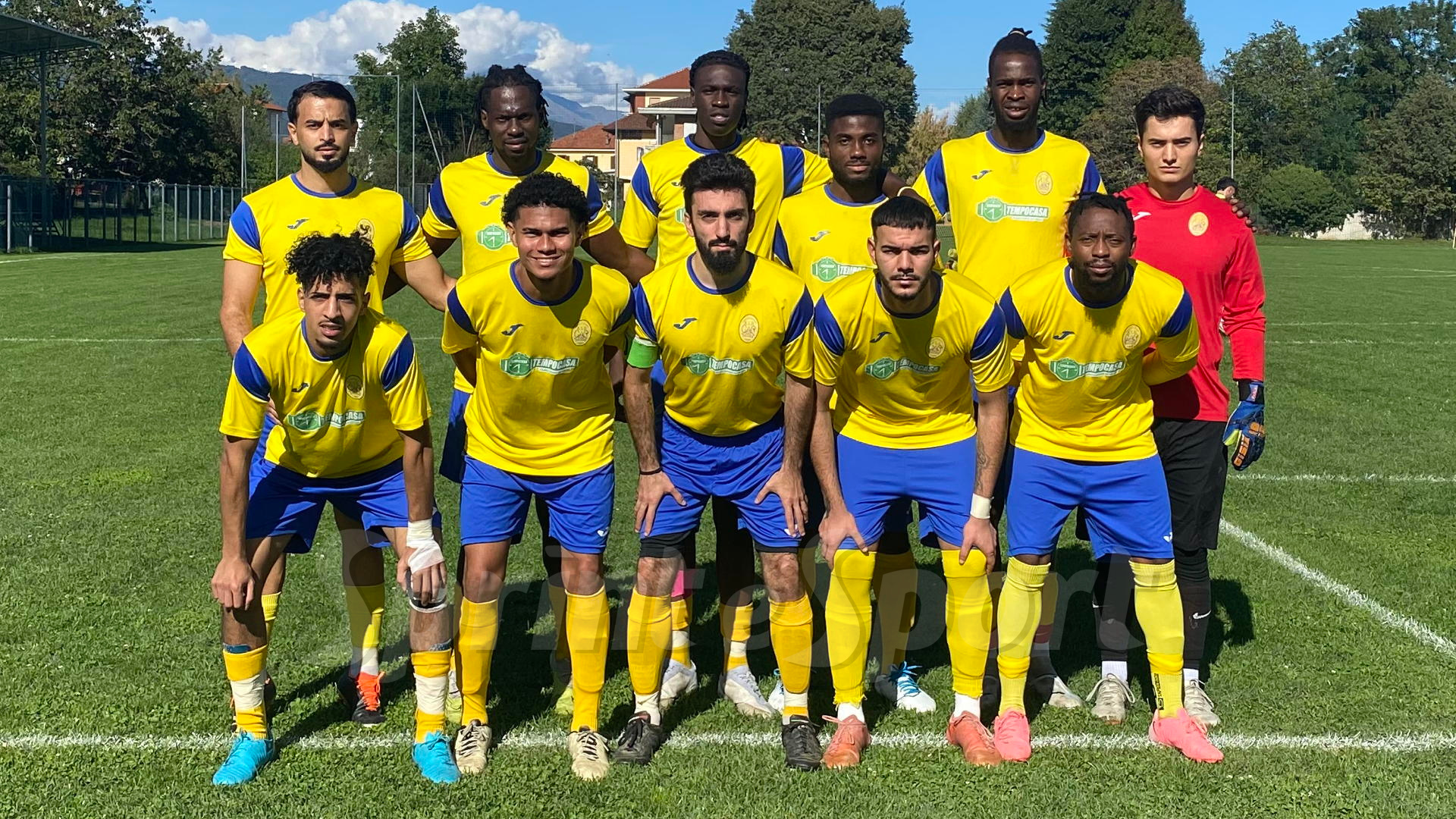 MATHI LANZESE REBAUDENGO PRIMA CATEGORIA PIEMONTE FOTO SQUADRA REBAUDENGO