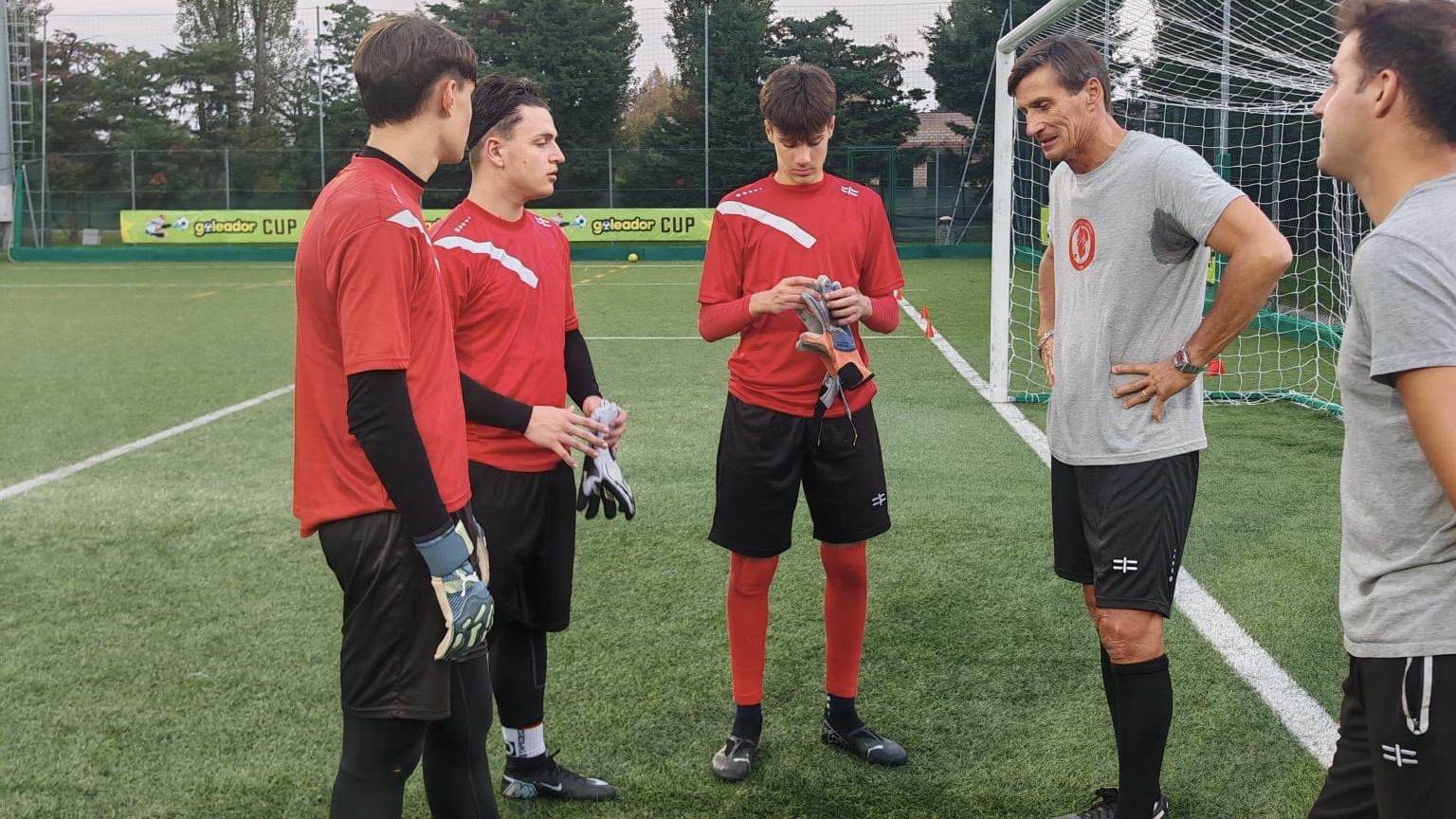 Davide Pinato già operativo sul campo del Centro Schiaffino a Paderno Dugnano
