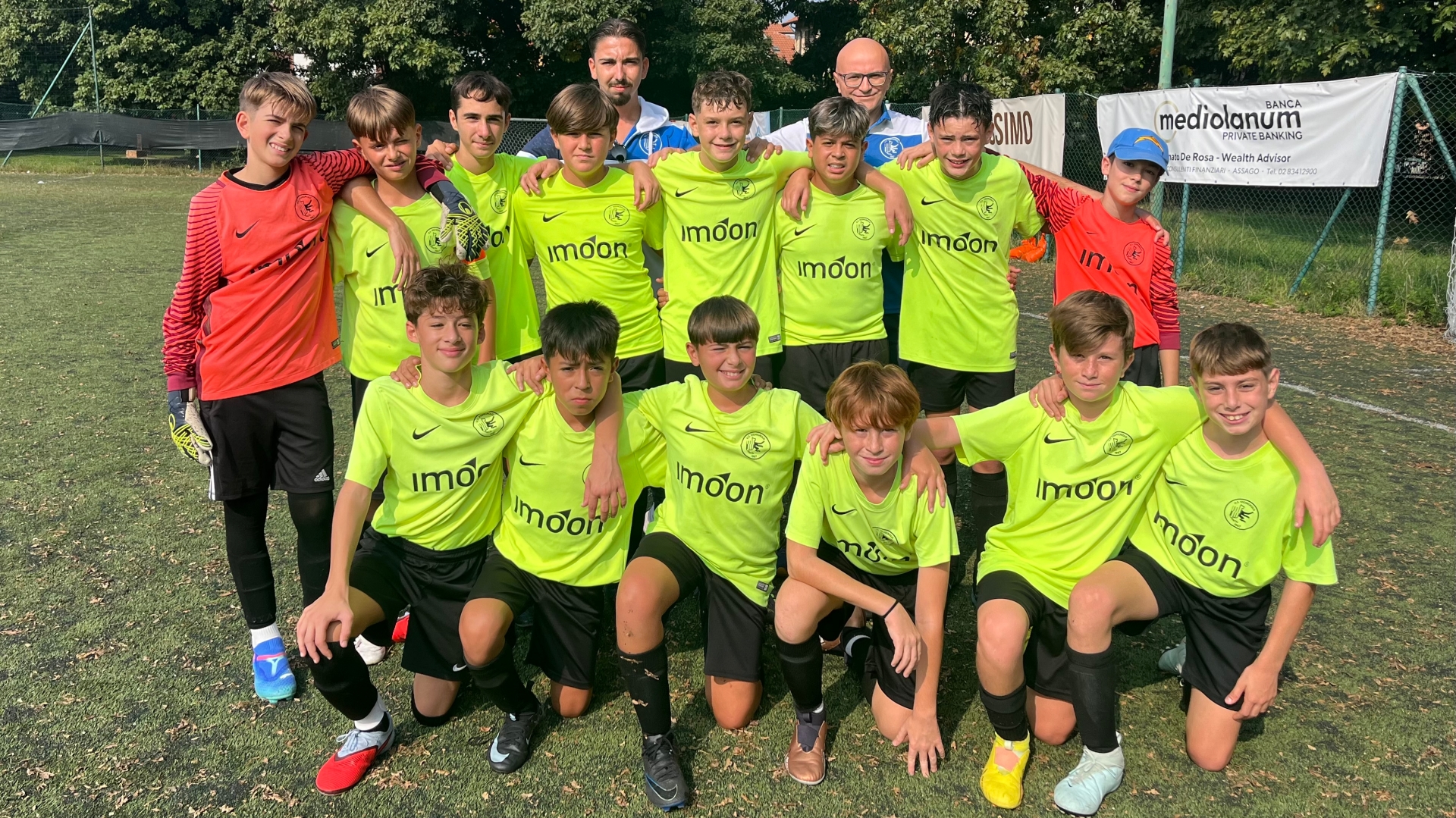 La squadre del Vighignolo Esordienti