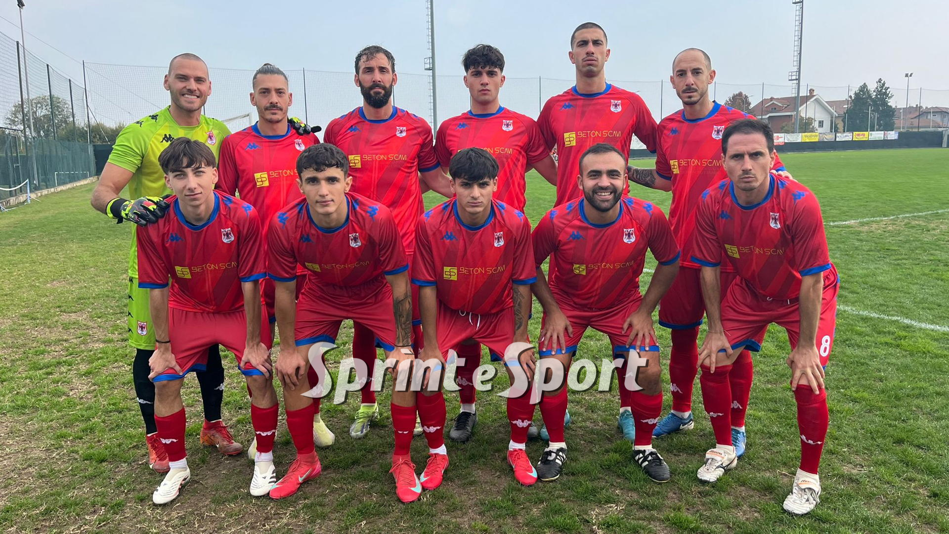 Foto di squadra della Druentina